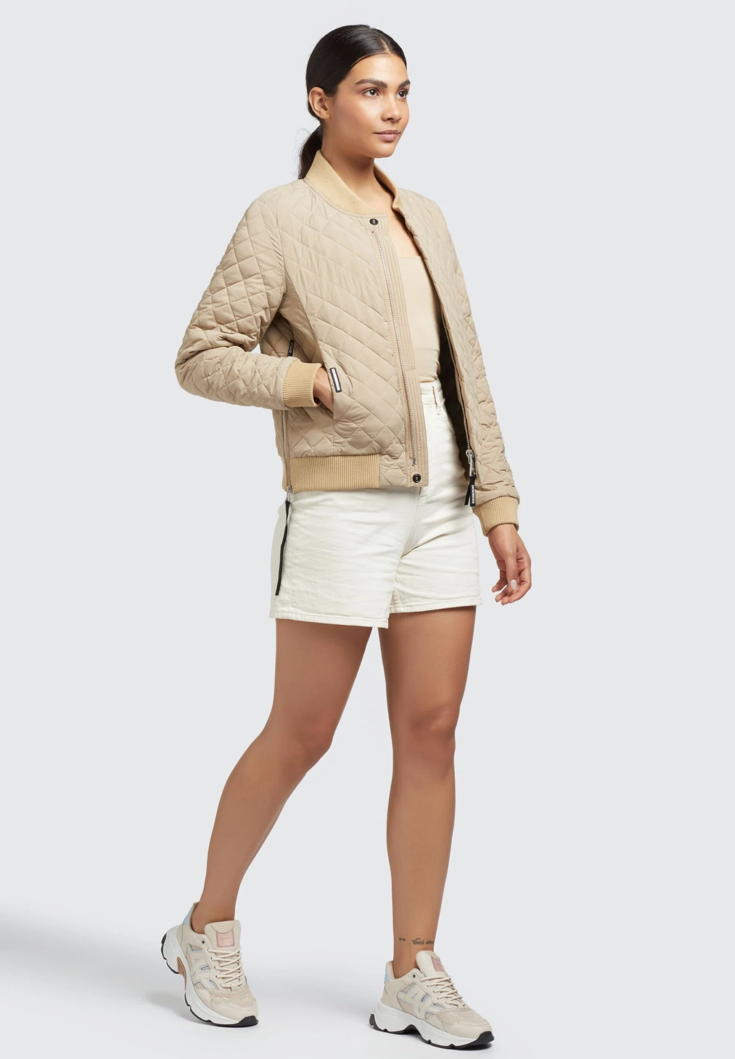 Khujo Monza - Chaqueta De Entretiempo - Beige 6 Khujo Monza - Chaqueta De Entretiempo - Beige - Imagen 4