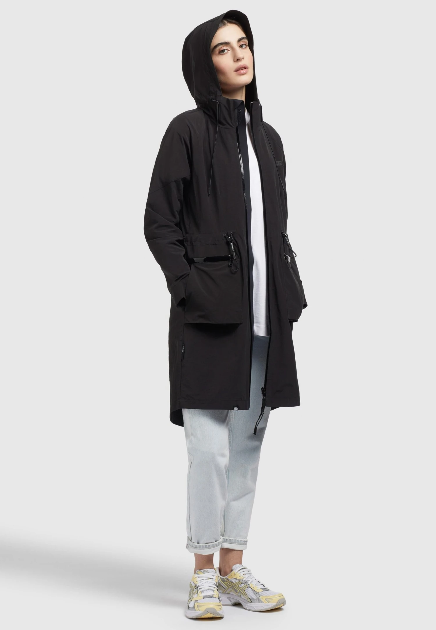 Khujo Levane - Impermeable - Schwarz 9 Khujo Levane - Impermeable - Schwarz - Imagen 7