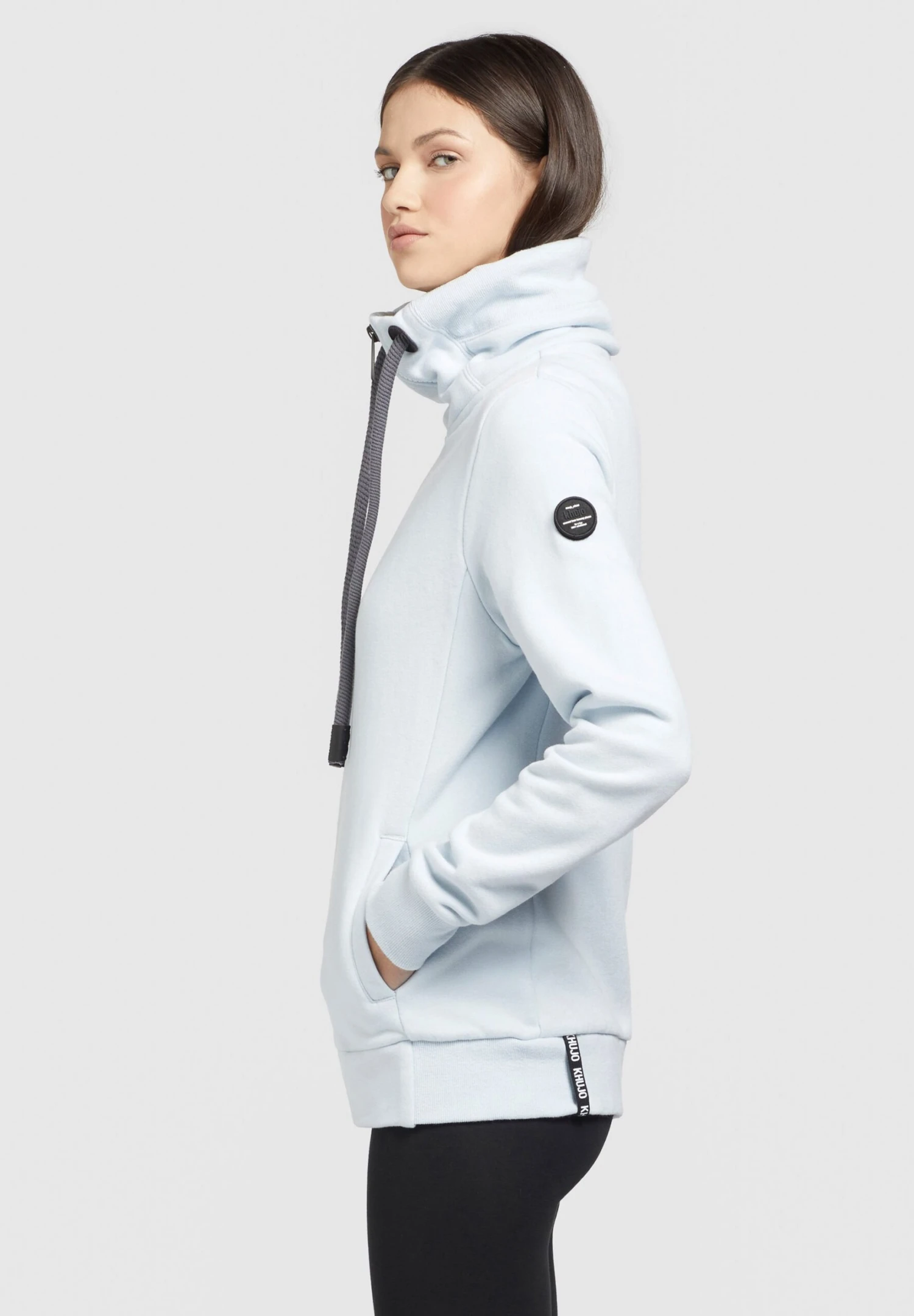 Khujo Tosta - Sudadera Con Cremallera - Hellblau 6 Khujo Tosta - Sudadera Con Cremallera - Hellblau - Imagen 4