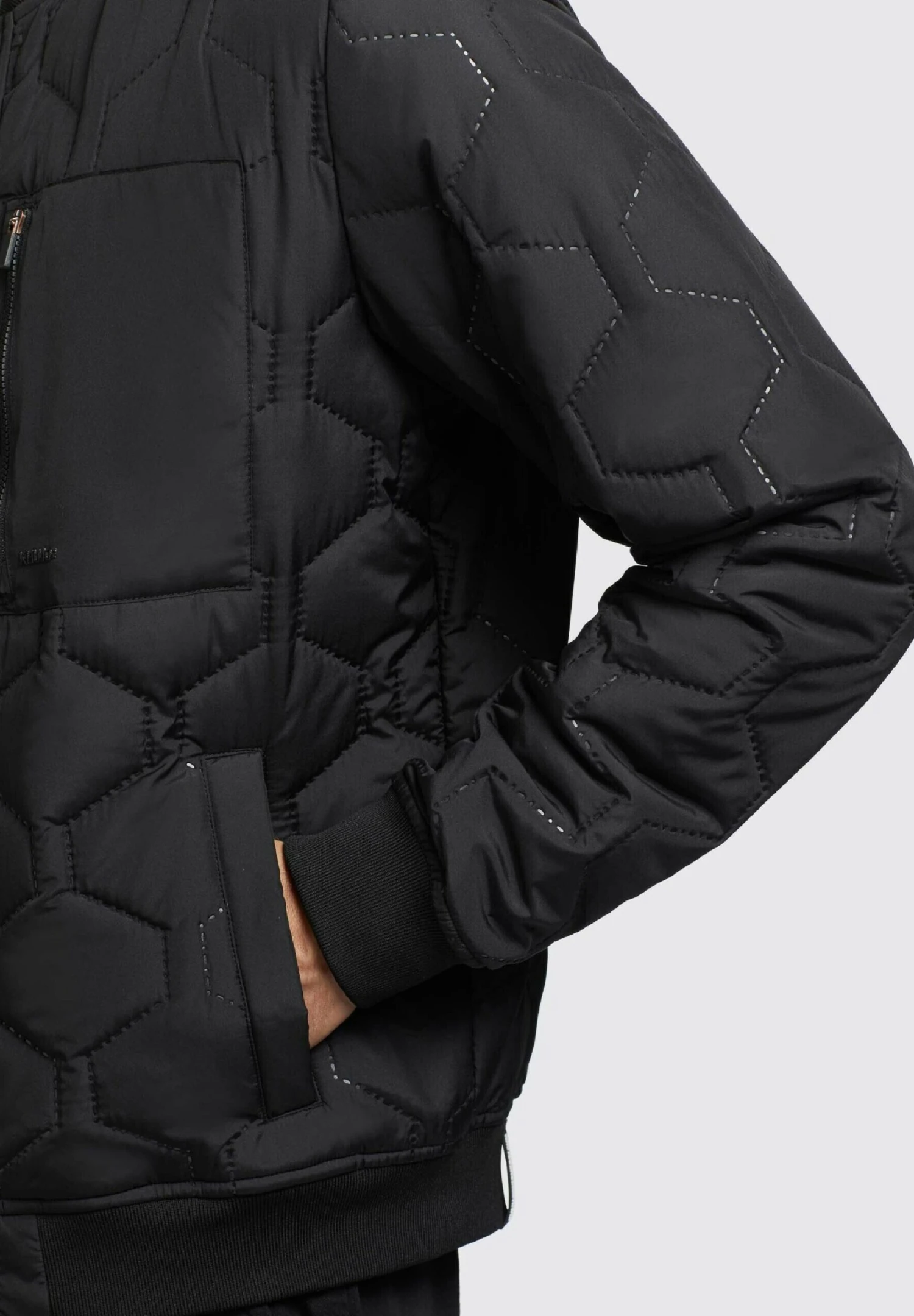 Khujo Carlson - Chaqueta De Entretiempo - Schwarz 9 Khujo Carlson - Chaqueta De Entretiempo - Schwarz - Imagen 7