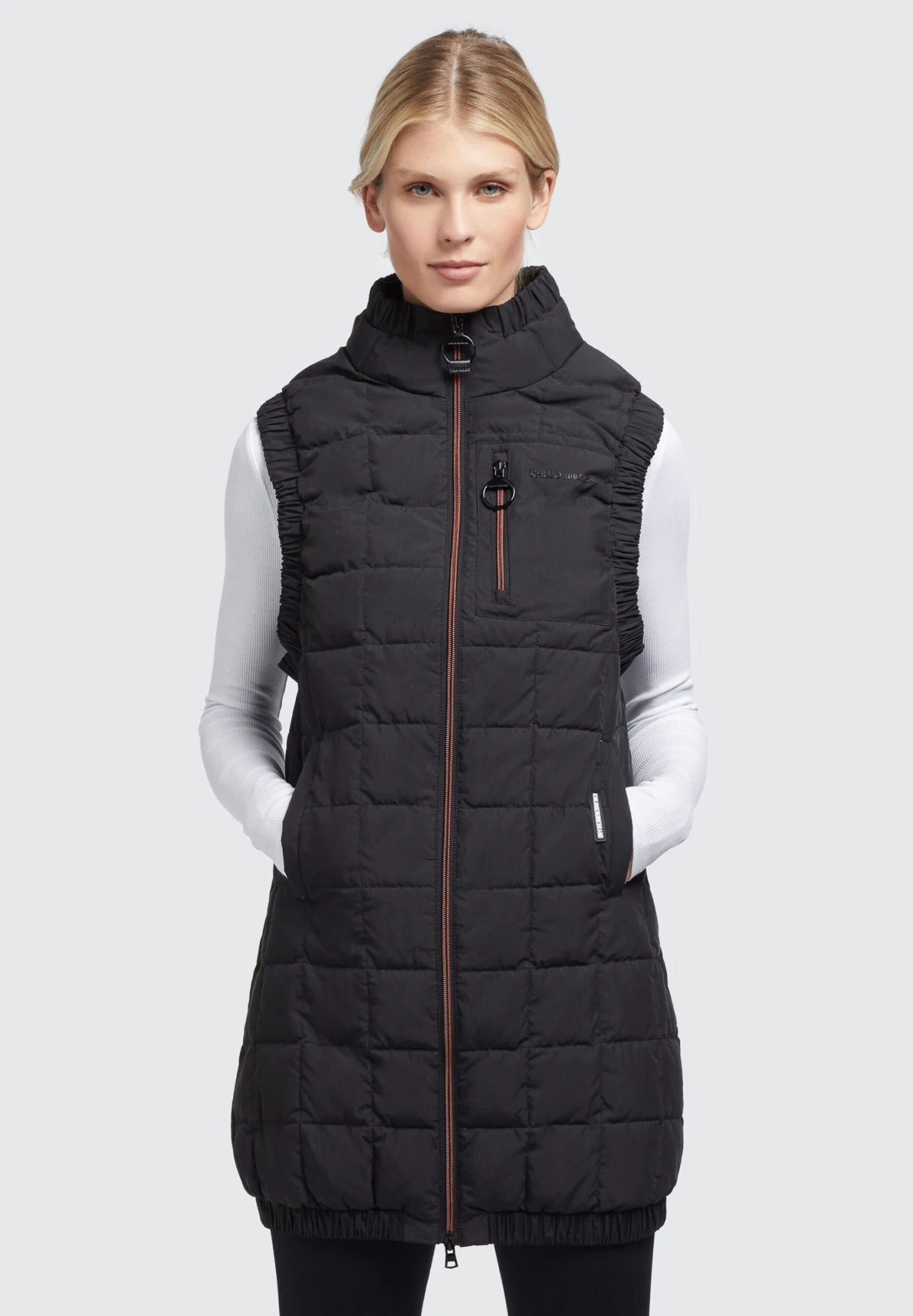 Khujo Harper - Chaleco - Schwarz 3 Khujo Harper - Chaleco - Schwarz