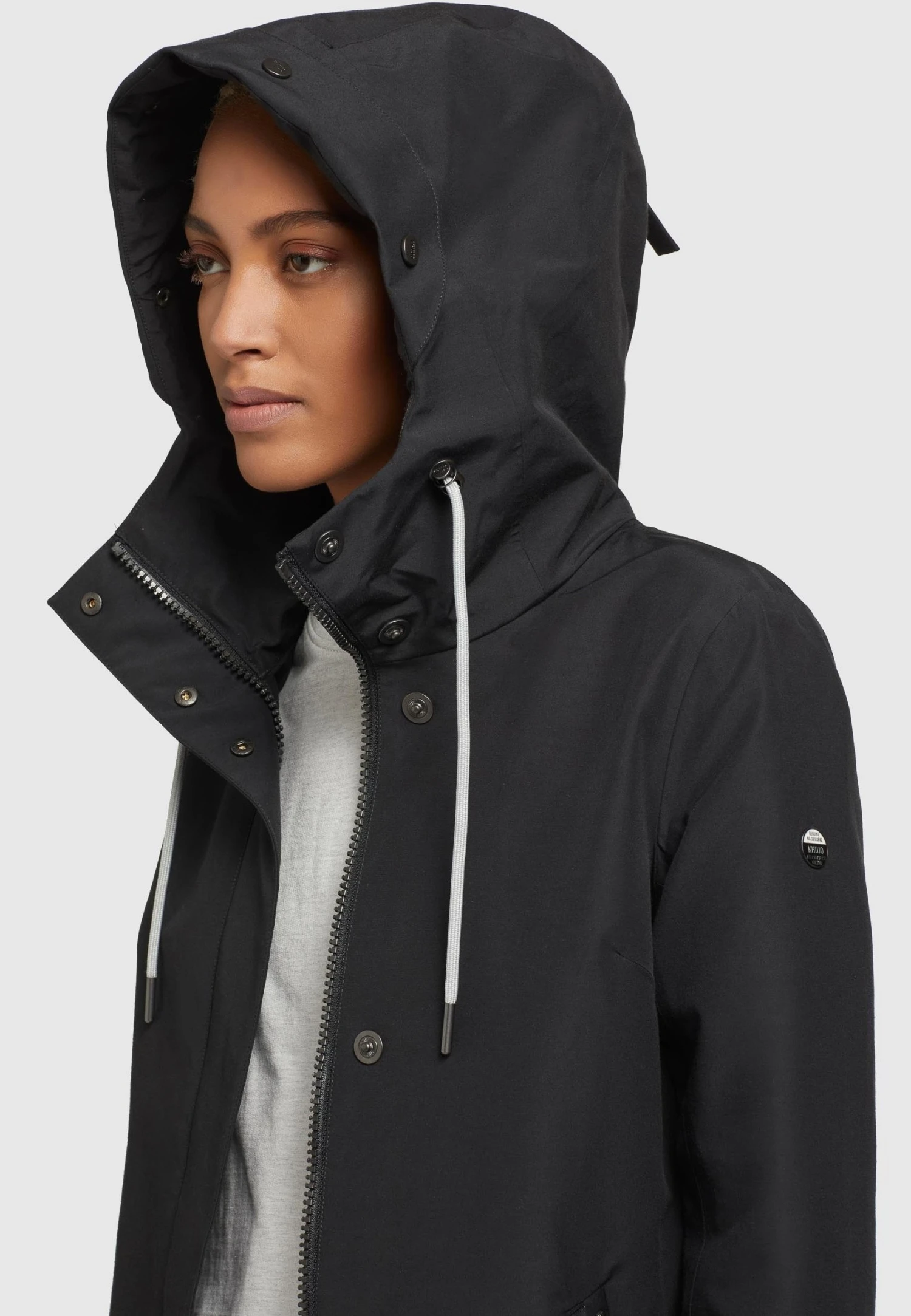 Khujo Artisa - Parka - Schwarz 8 Khujo Artisa - Parka - Schwarz - Imagen 6