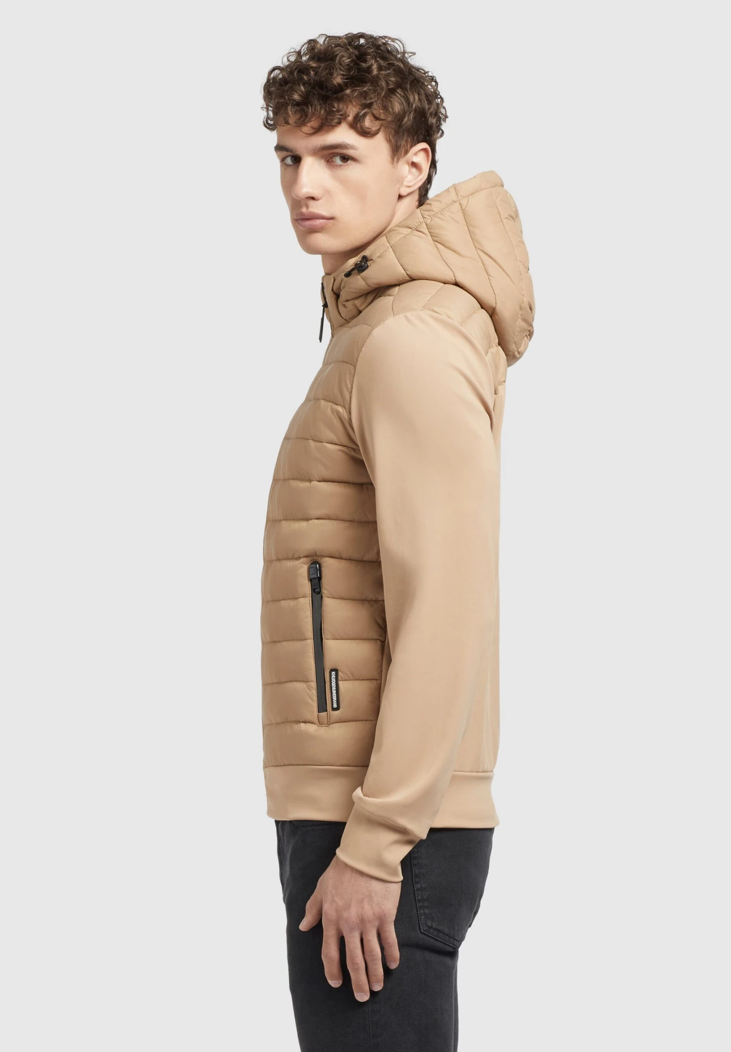 Khujo Bolt Matt - Chaqueta De Entretiempo - Beige 6 Khujo Bolt Matt - Chaqueta De Entretiempo - Beige - Imagen 4