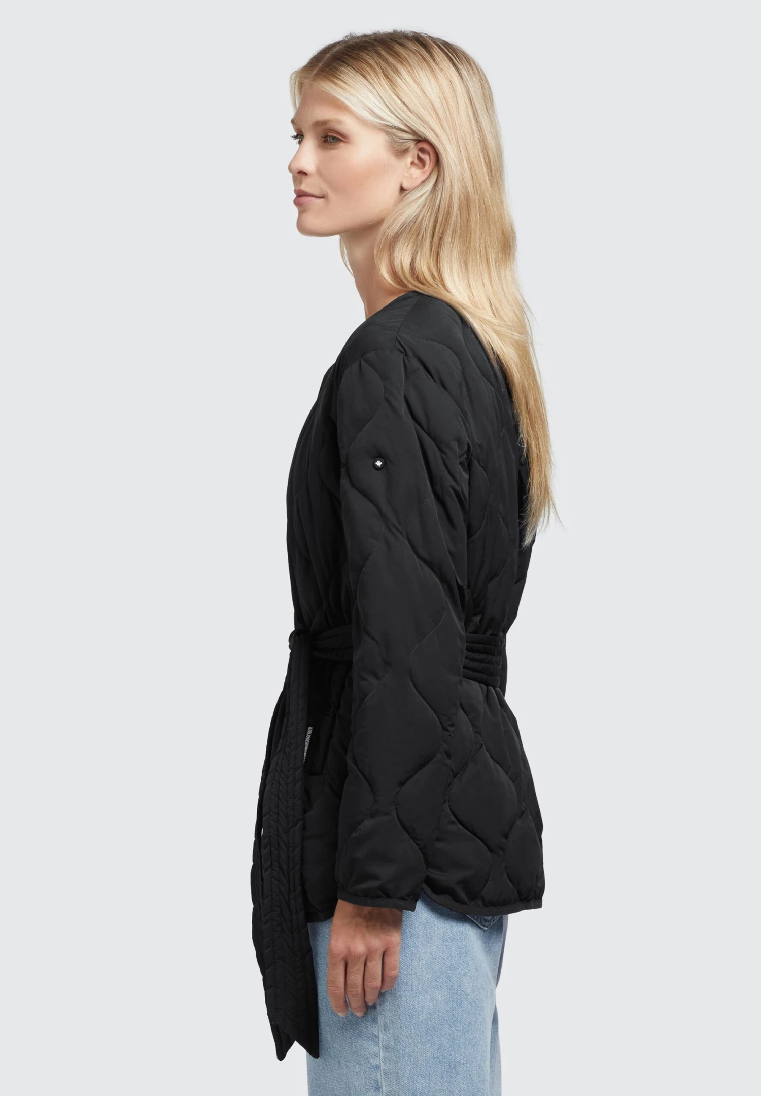 Khujo Yuna - Chaqueta De Entretiempo - Schwarz 6 Khujo Yuna - Chaqueta De Entretiempo - Schwarz - Imagen 4