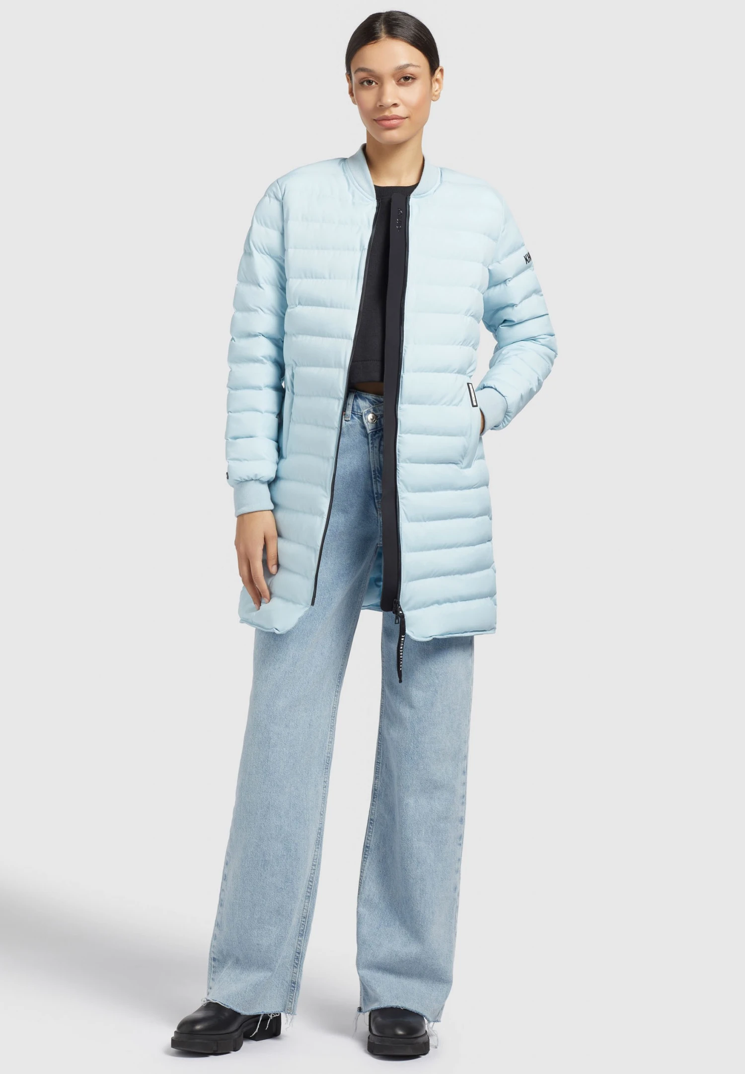 Khujo Greta Matt - Chaqueta De Entretiempo - Hellblau 8 Khujo Greta Matt - Chaqueta De Entretiempo - Hellblau - Imagen 6