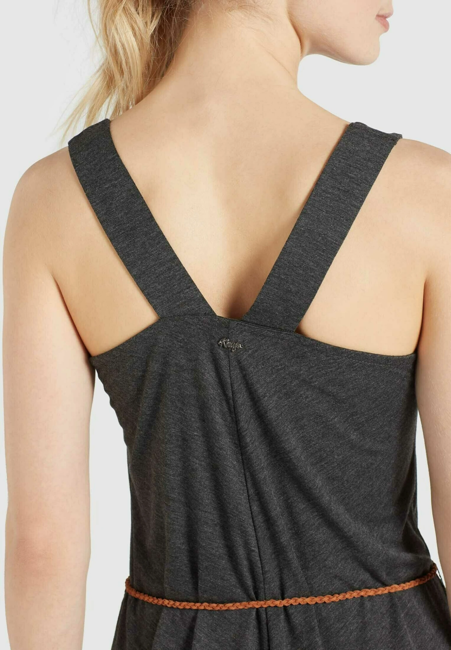 Khujo Padma - Vestido Ligero - Dunkelgrau Meliert 8 Khujo Padma - Vestido Ligero - Dunkelgrau Meliert - Imagen 6