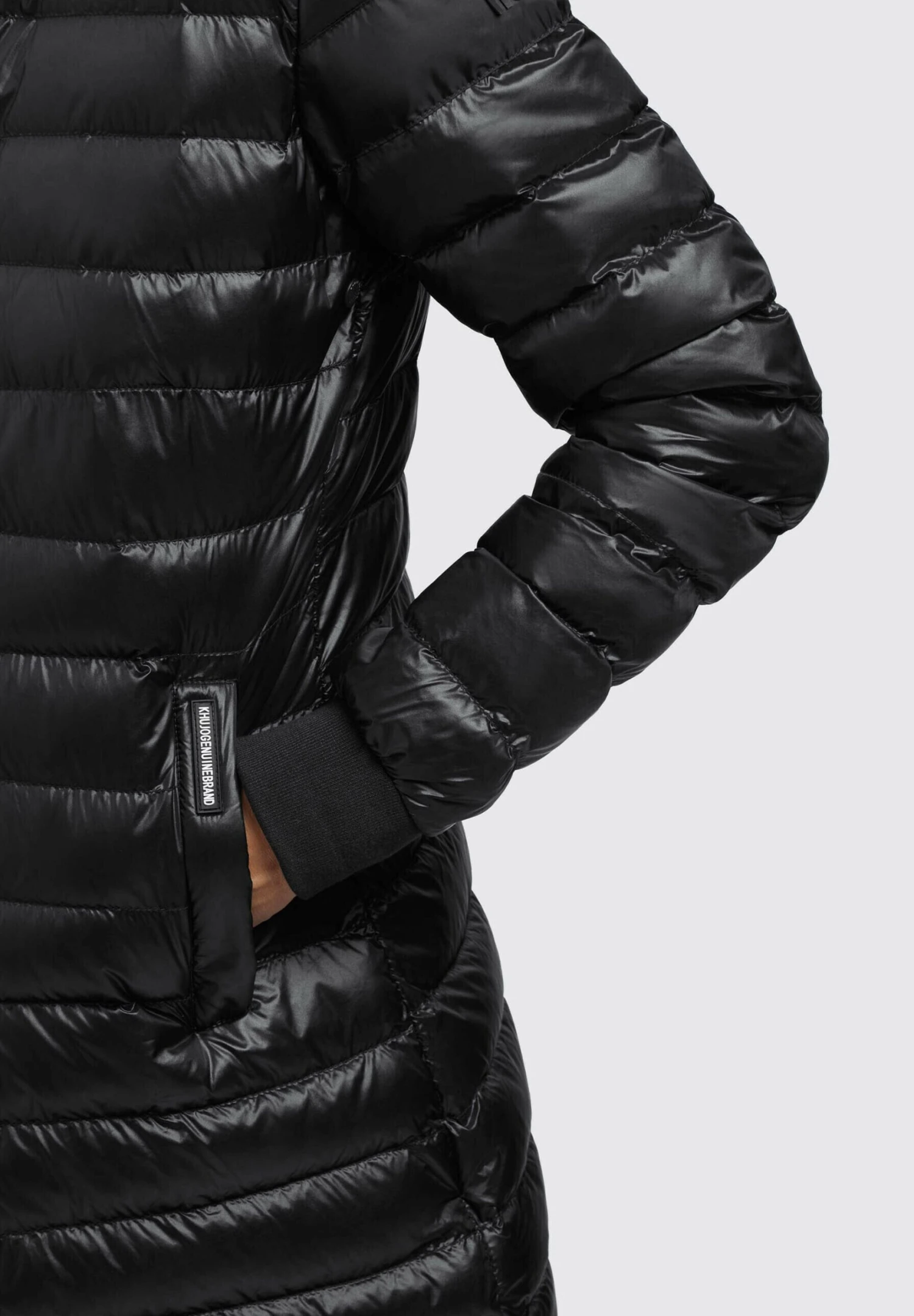 Khujo Greta Shiny - Chaqueta De Entretiempo - Schwarz 6 Khujo Greta Shiny - Chaqueta De Entretiempo - Schwarz - Imagen 4