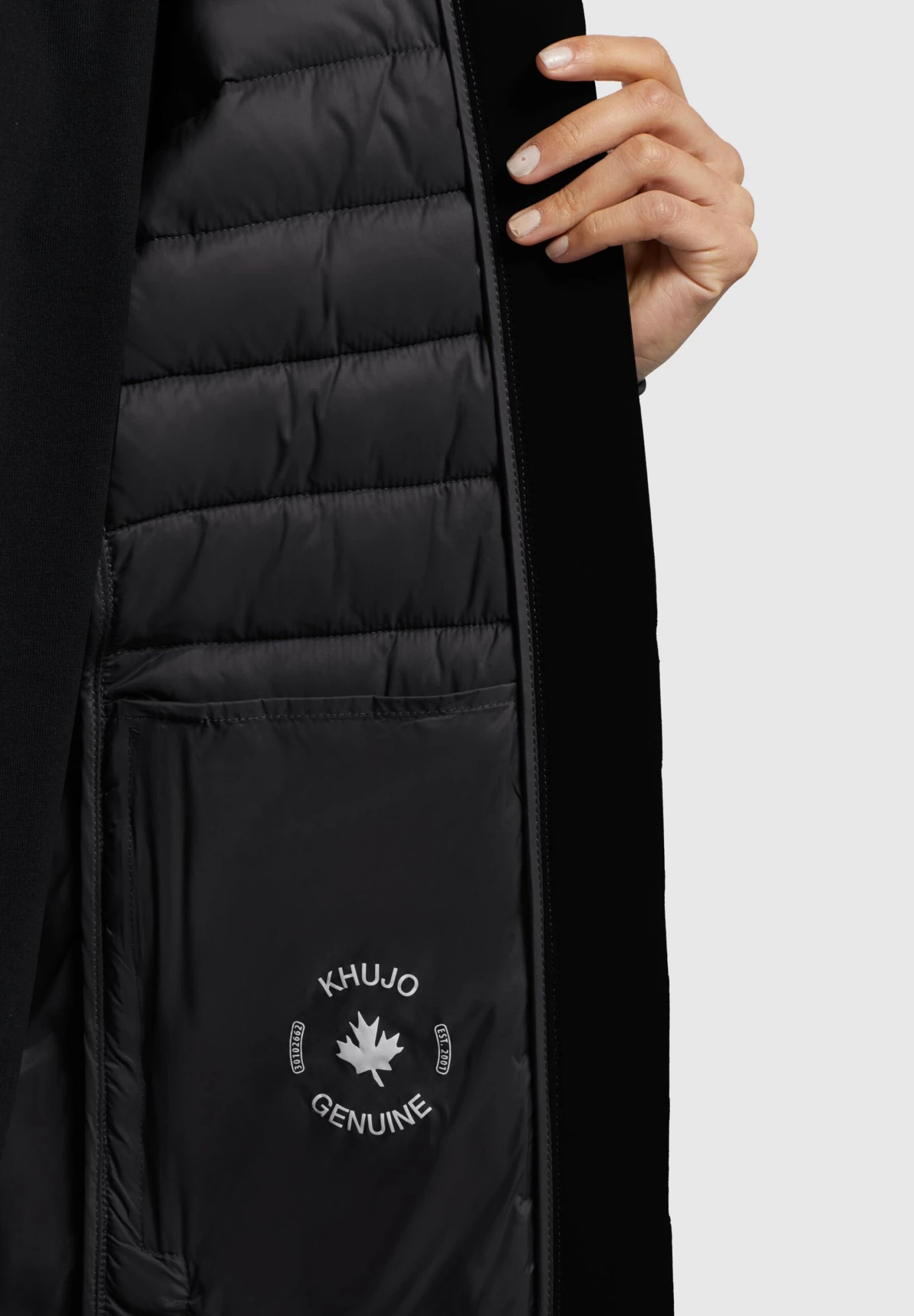 Khujo Ruth Matt - Abrigo De Invierno - Schwarz 9 Khujo Ruth Matt - Abrigo De Invierno - Schwarz - Imagen 7