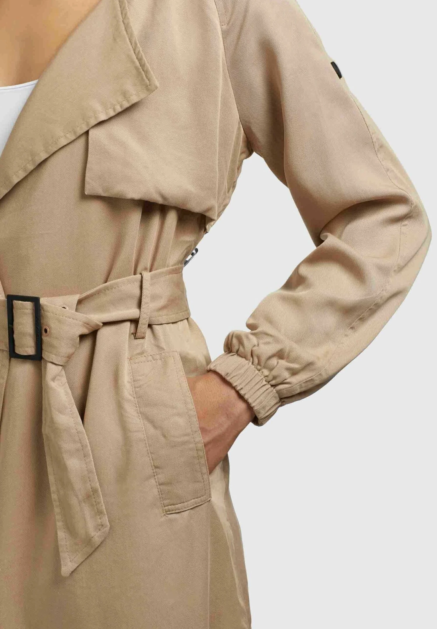 Khujo Garda - Gabardina - Beige 8 Khujo Garda - Gabardina - Beige - Imagen 6