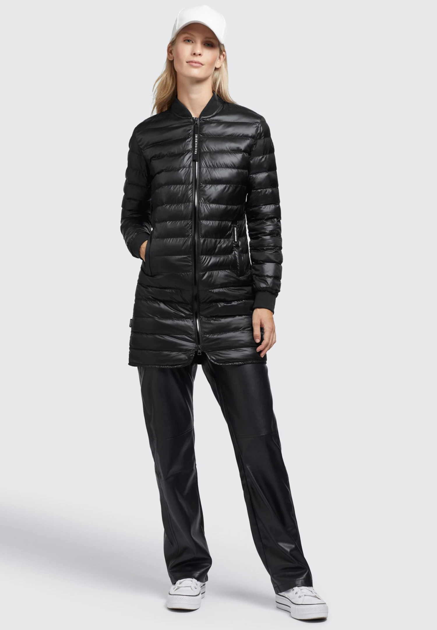 Khujo Greta Shiny - Chaqueta De Entretiempo - Schwarz 4 Khujo Greta Shiny - Chaqueta De Entretiempo - Schwarz - Imagen 2