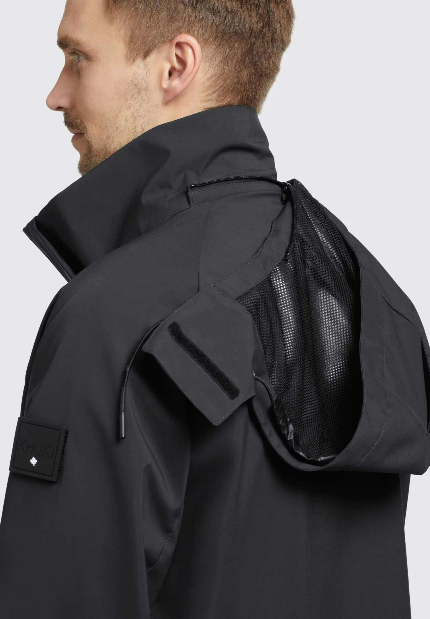 Khujo Adam - Impermeable - Schwarz 8 Khujo Adam - Impermeable - Schwarz - Imagen 6