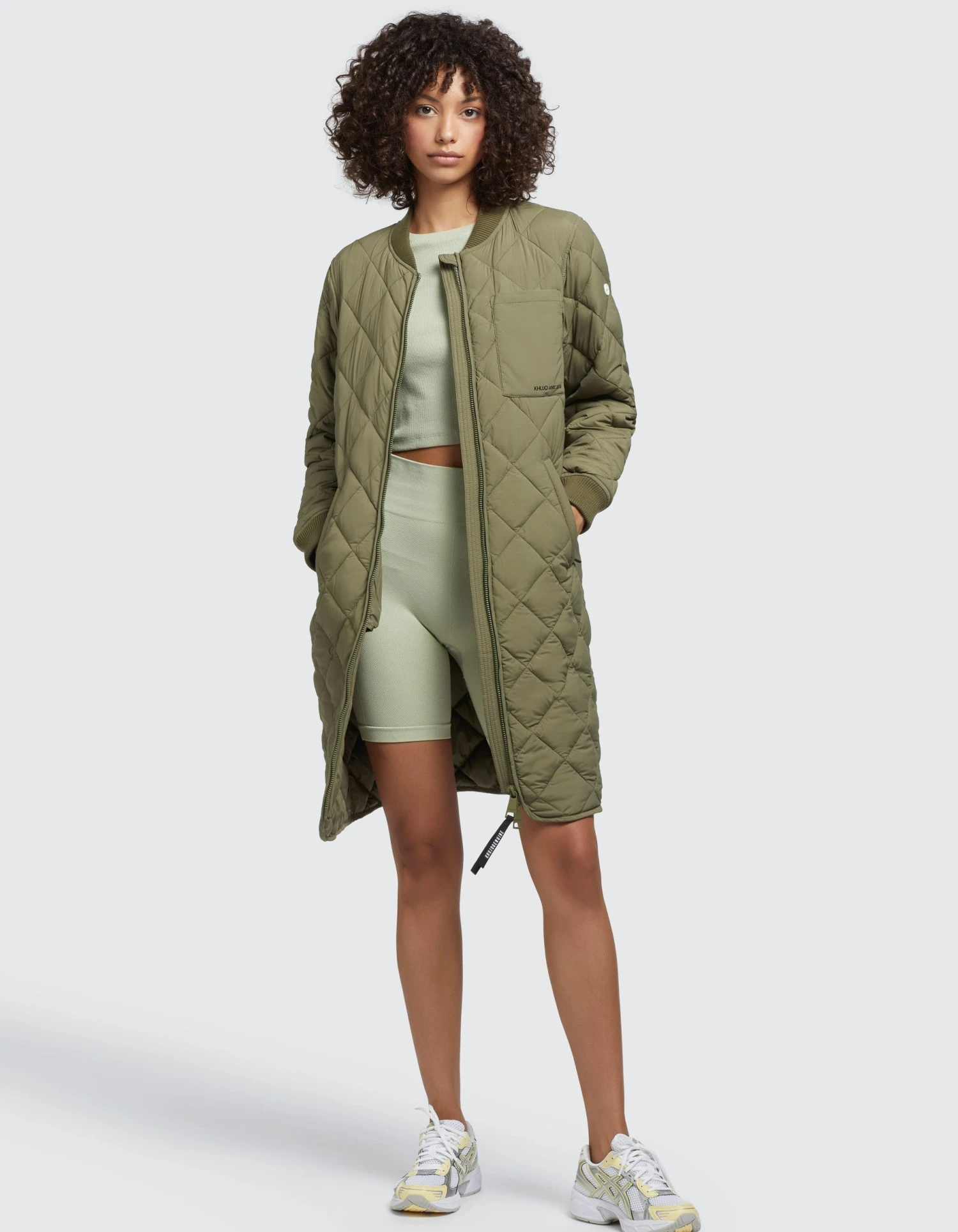 Khujo Mary - Abrigo De Invierno - Olivgrün 4 Khujo Mary - Abrigo De Invierno - Olivgrün - Imagen 2