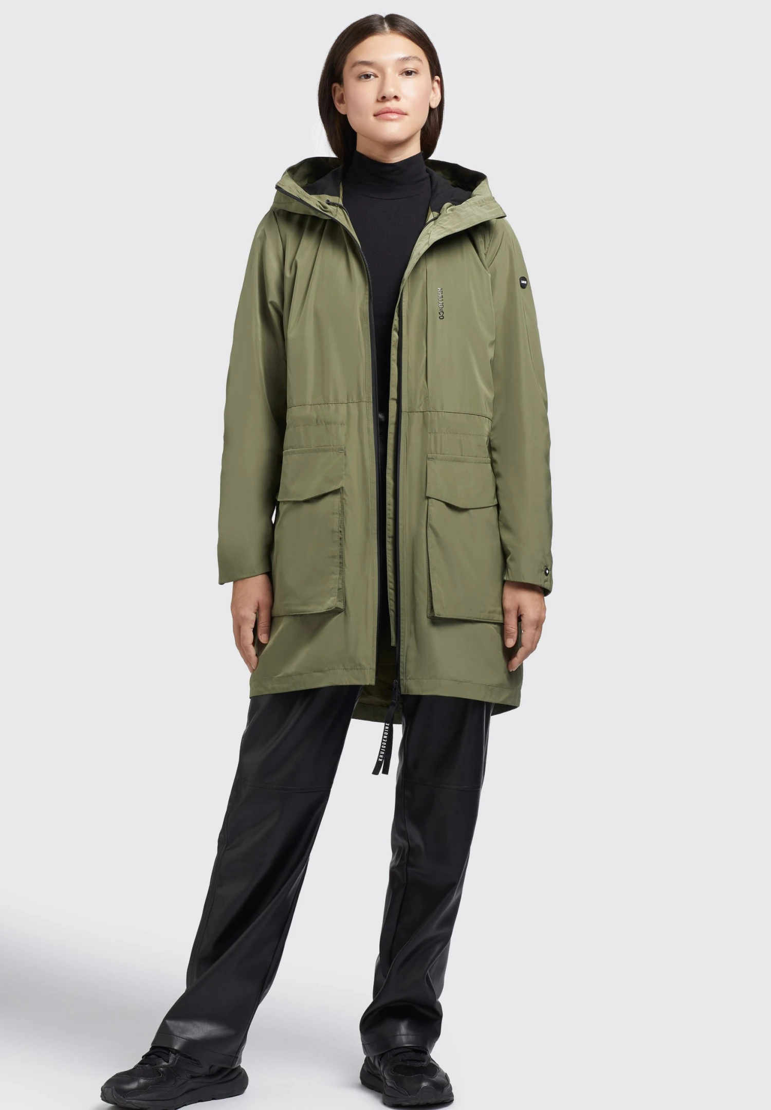 Khujo Mantel Ging - Abrigo Corto - Olivgrün 4 Khujo Mantel Ging - Abrigo Corto - Olivgrün - Imagen 2