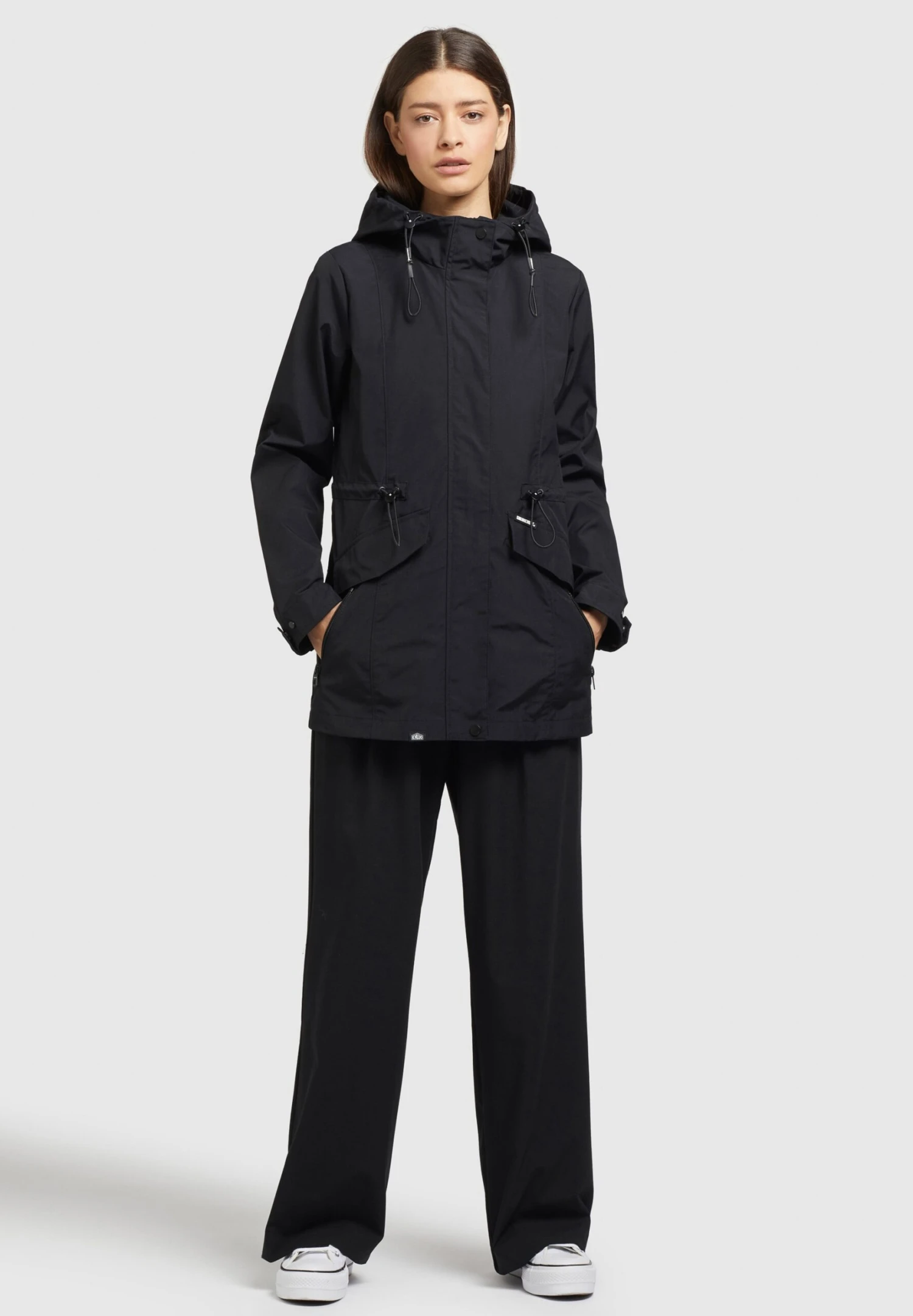 Khujo Felina - Impermeable - Schwarz 4 Khujo Felina - Impermeable - Schwarz - Imagen 2