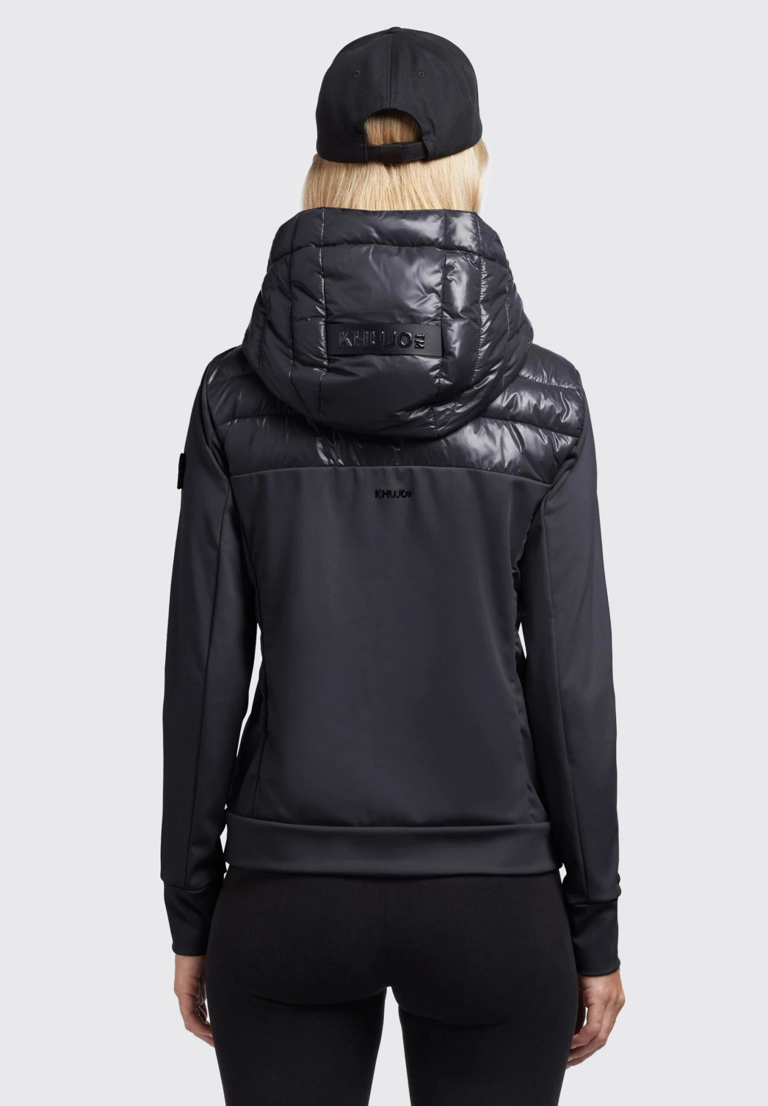 Khujo Ghita Shiny - Chaqueta De Entretiempo - Schwarz 5 Khujo Ghita Shiny - Chaqueta De Entretiempo - Schwarz - Imagen 3