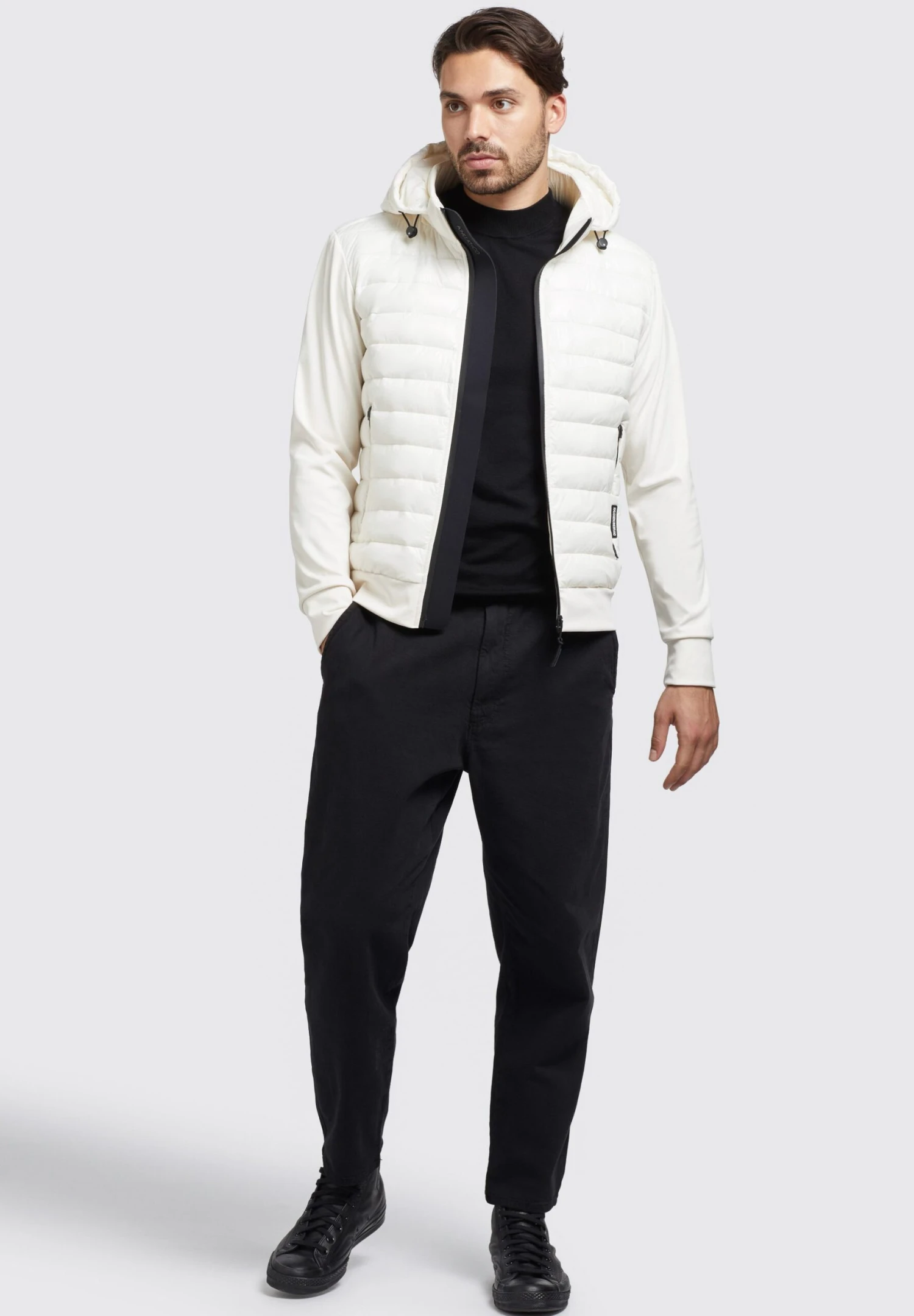 Khujo Bolt Shiny - Chaqueta De Entretiempo - Cremeweiß 4 Khujo Bolt Shiny - Chaqueta De Entretiempo - Cremeweiß - Imagen 2