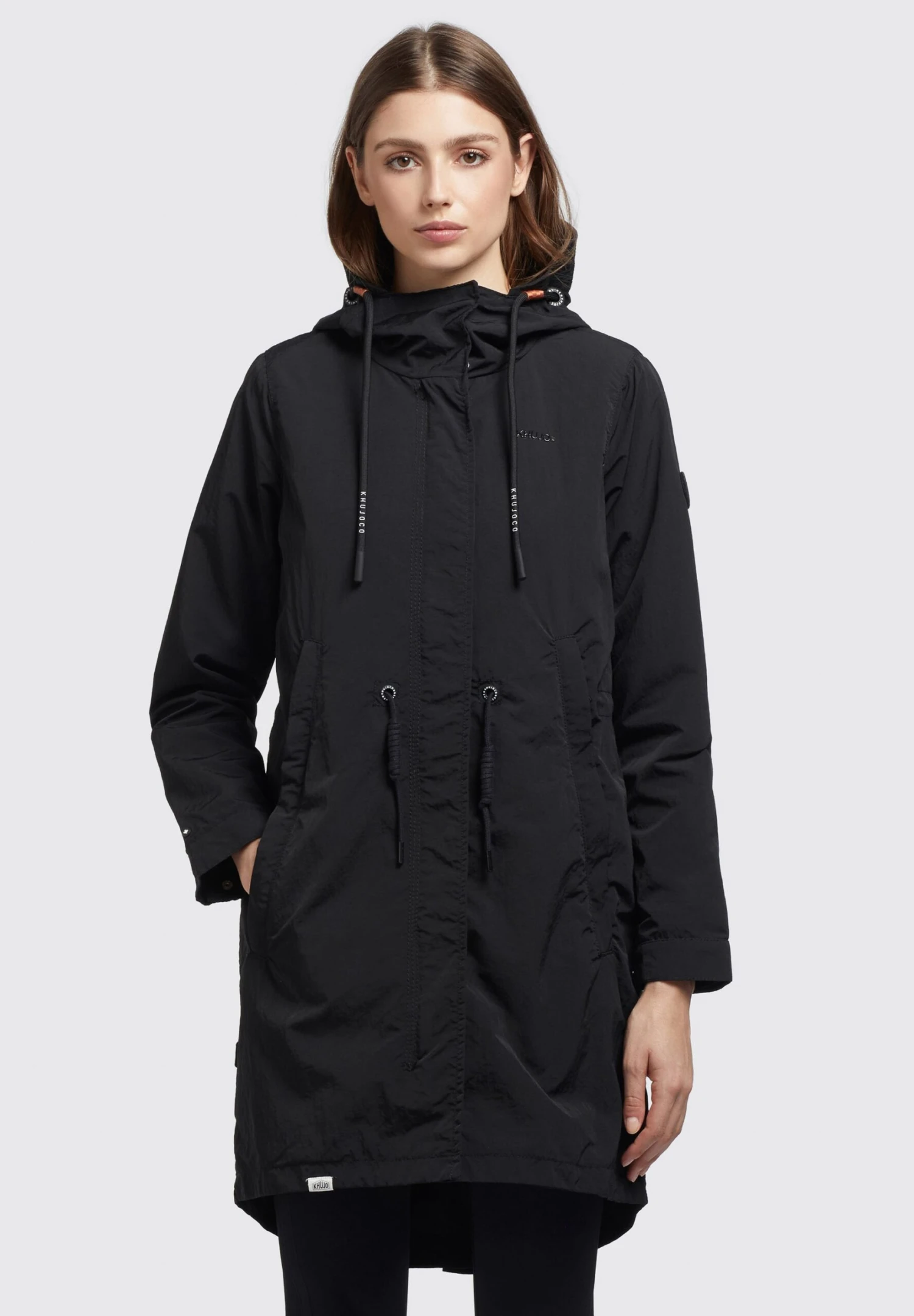 Khujo Adda - Abrigo Corto - Schwarz 3 Khujo Adda - Abrigo Corto - Schwarz