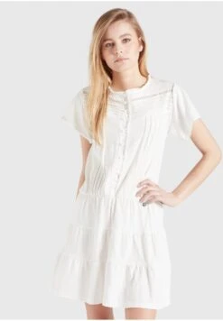 Khujo Kapua - Vestido Informal - Weiß 15 Khujo Kapua - Vestido Informal - Weiß -Tienda Ropa Moderna 88a19567238a47a99295fc7afde183a2