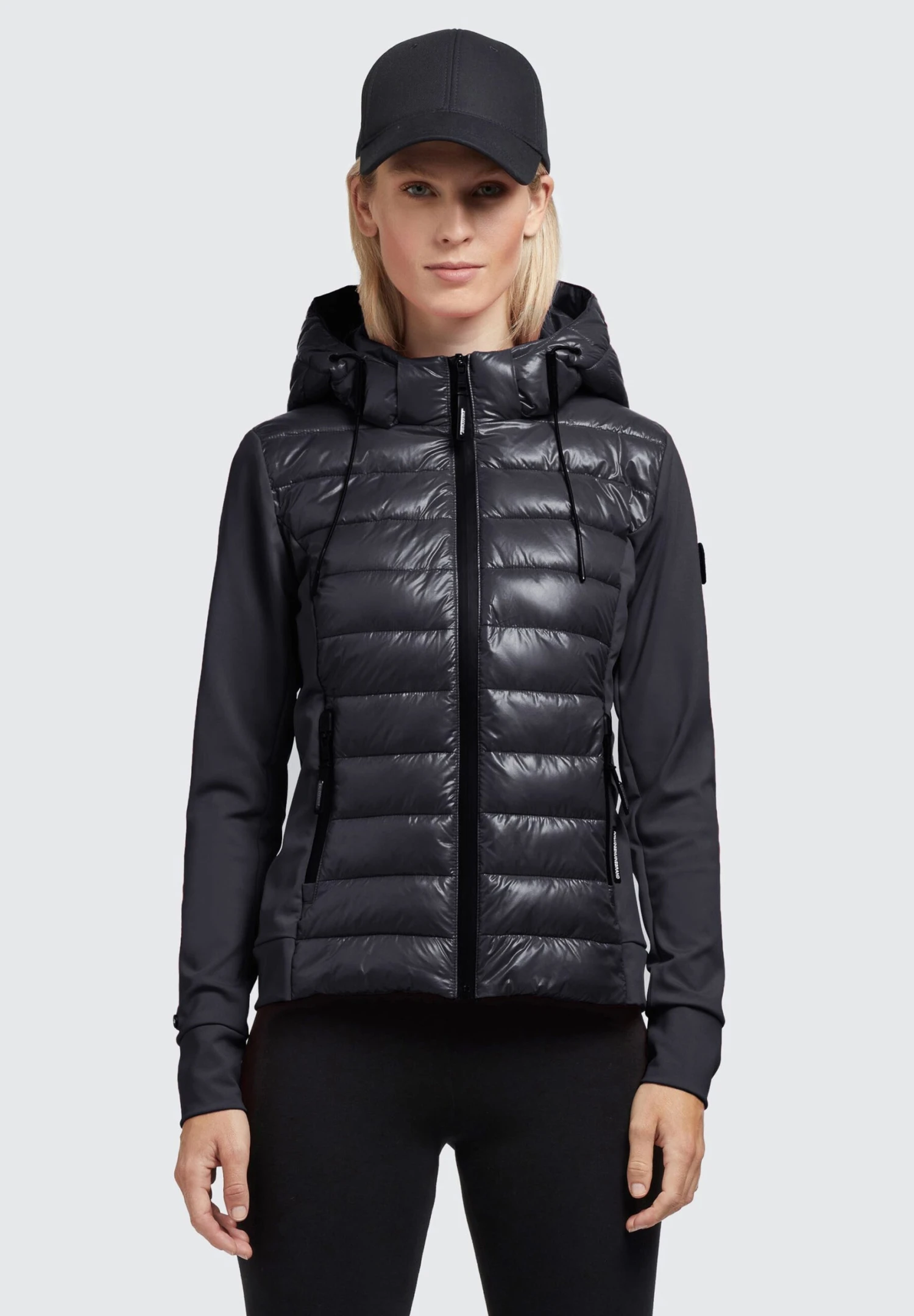 Khujo Ghita Shiny - Chaqueta De Entretiempo - Schwarz 3 Khujo Ghita Shiny - Chaqueta De Entretiempo - Schwarz