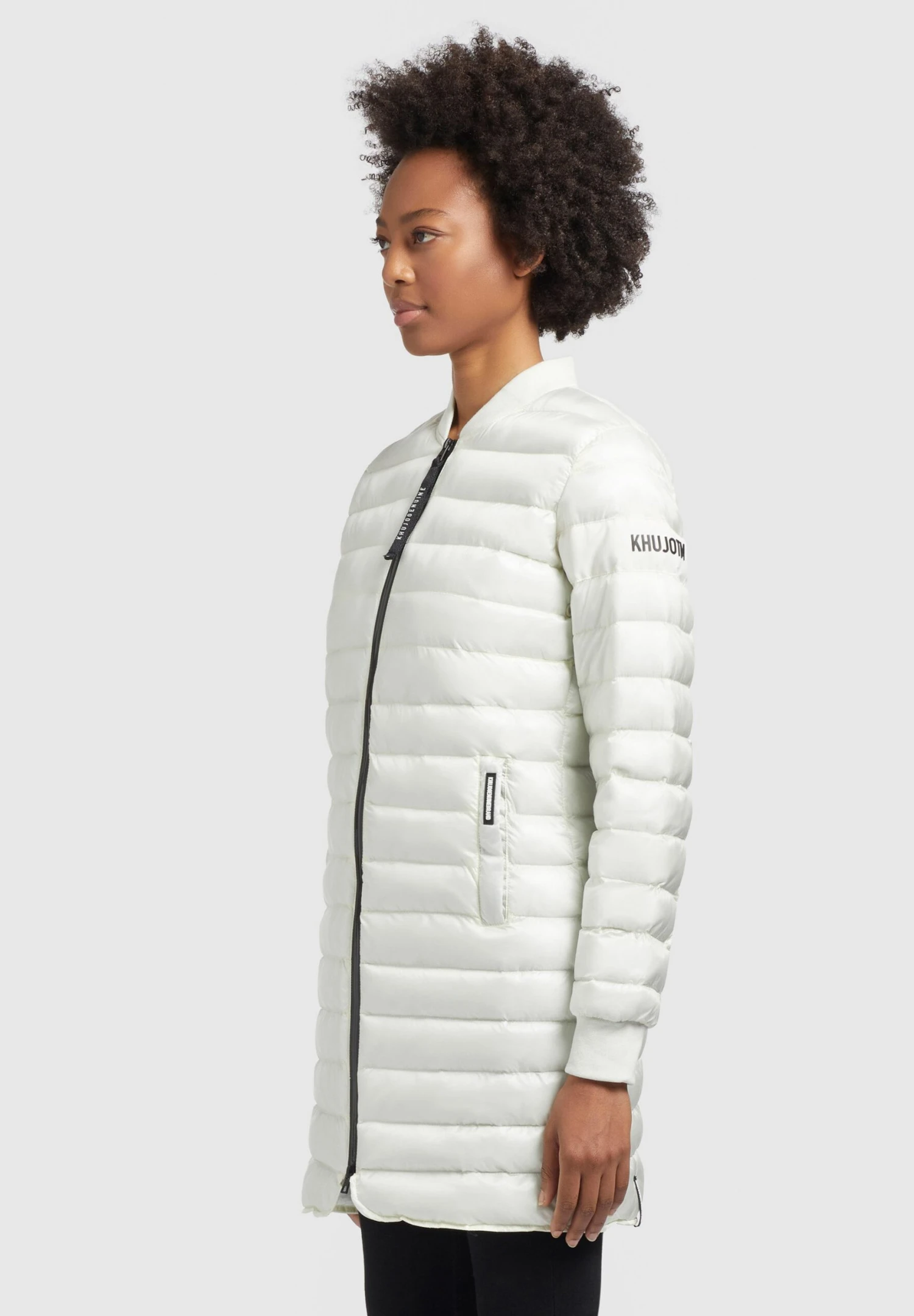 Khujo Greta Shiny - Chaqueta De Entretiempo - Cremeweiß 6 Khujo Greta Shiny - Chaqueta De Entretiempo - Cremeweiß - Imagen 4