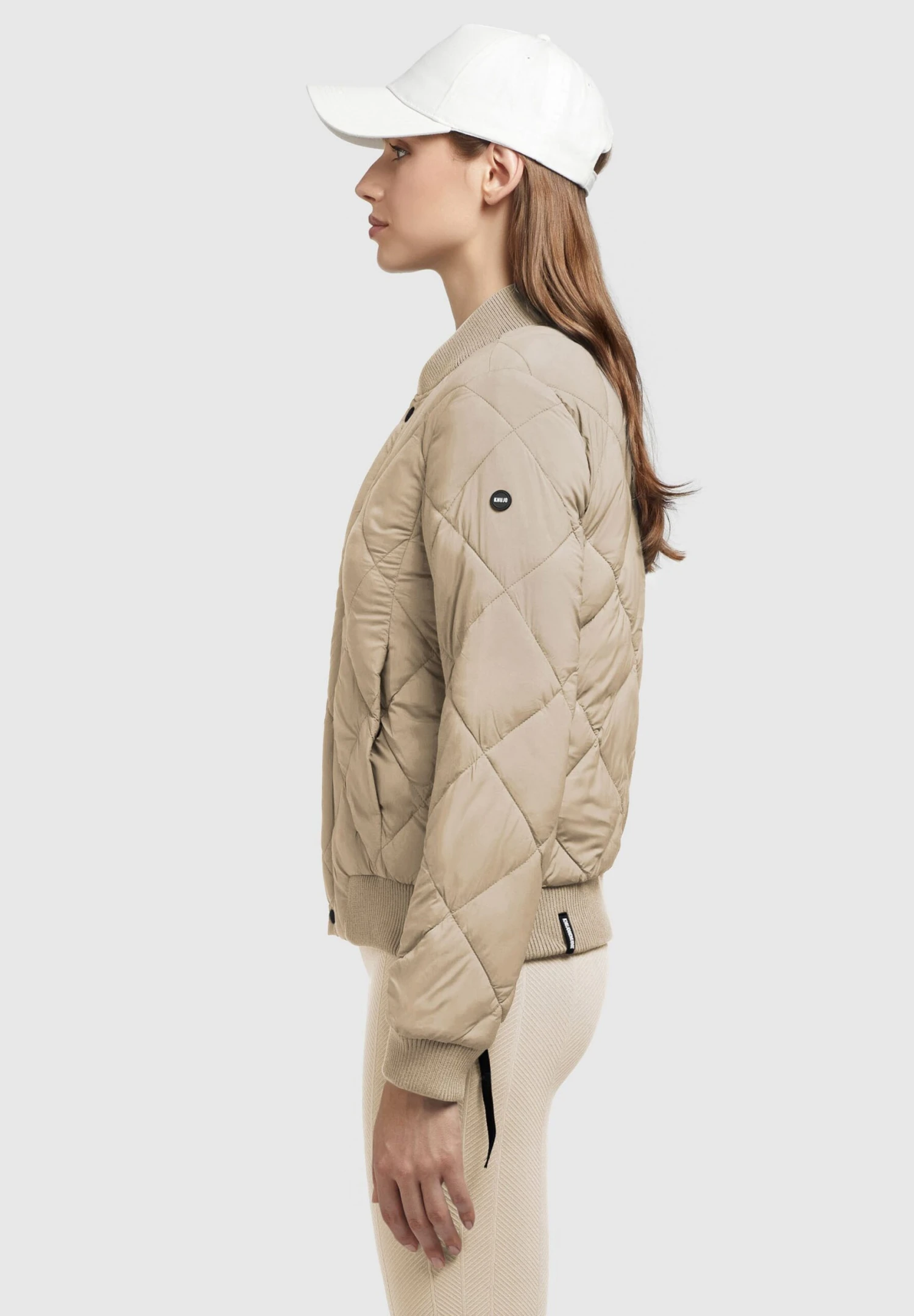 Khujo Leona - Chaquetas Bomber - Beige 6 Khujo Leona - Chaquetas Bomber - Beige - Imagen 4