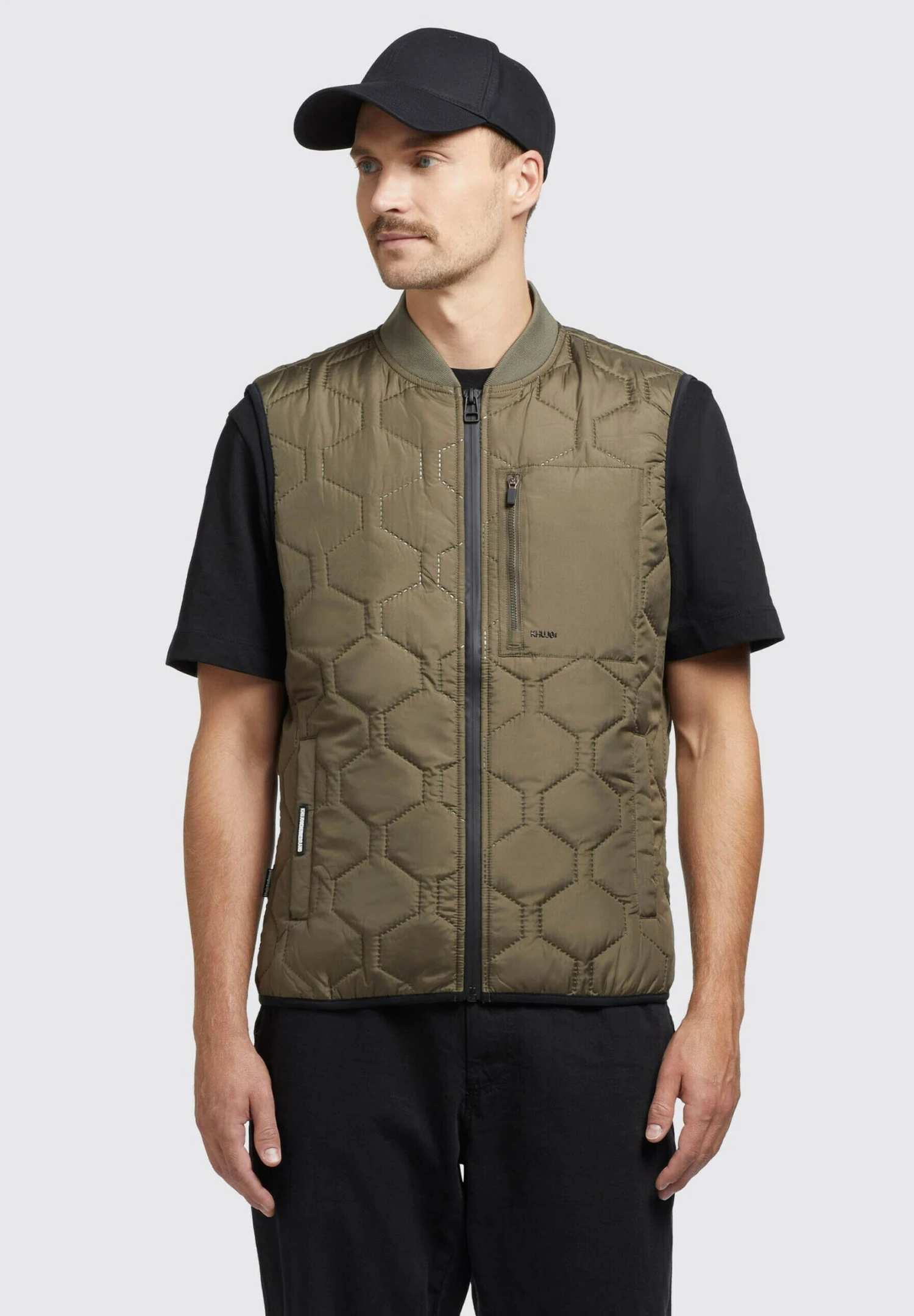 Khujo Liel - Chaleco - Olivgruen 3 Khujo Liel - Chaleco - Olivgruen