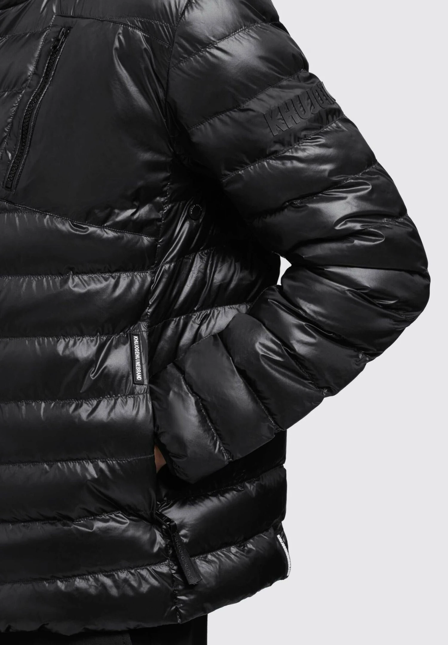 Khujo Percy Shiny - Chaqueta De Entretiempo - Schwarz 6 Khujo Percy Shiny - Chaqueta De Entretiempo - Schwarz - Imagen 4