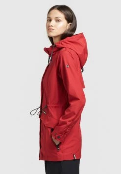 Khujo Felina - Impermeable - Rot 13 Khujo Felina - Impermeable - Rot -Tienda Ropa Moderna 91bfbb93487f4bf1b56b1ff626716d30