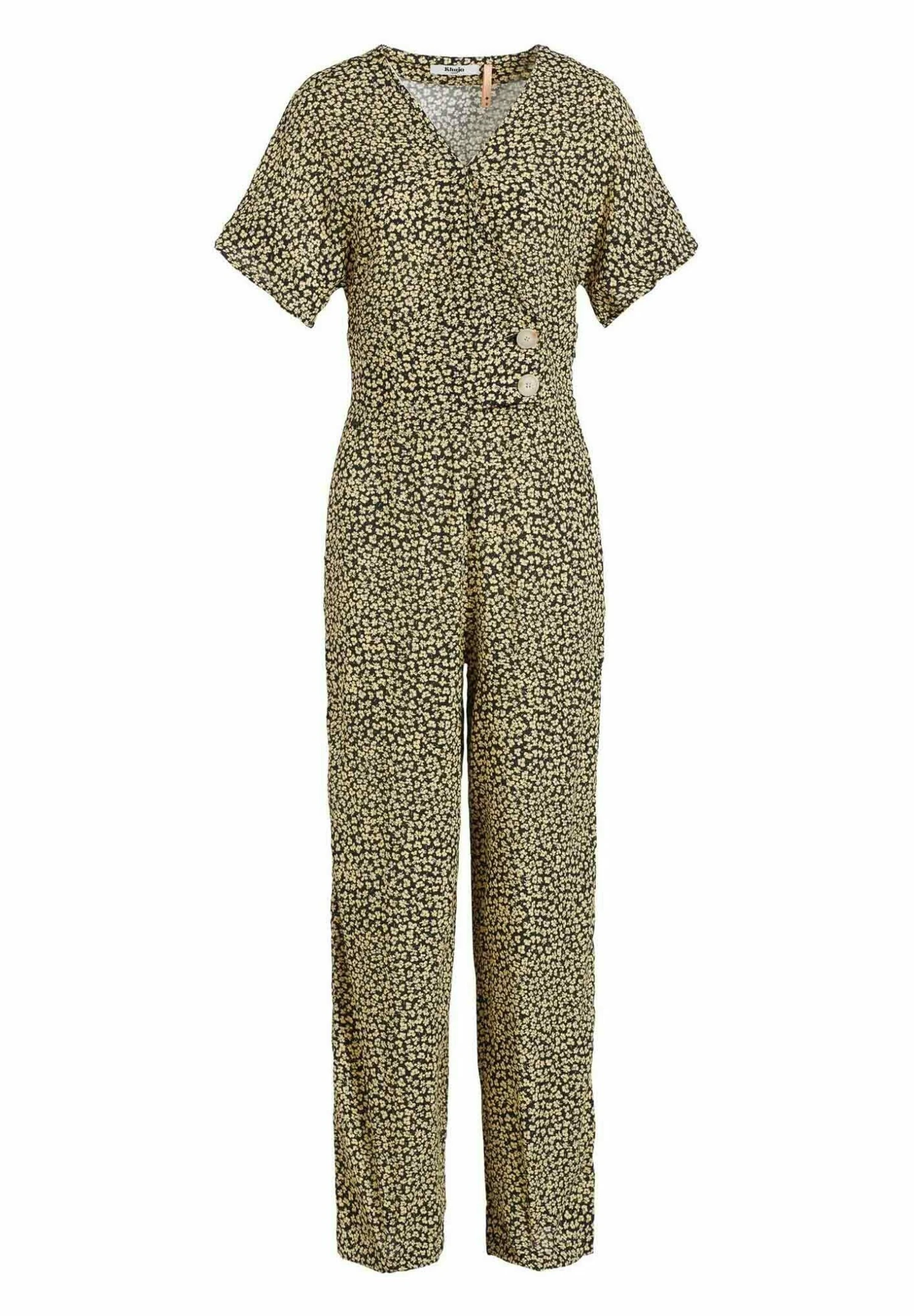 Khujo Borgia - Mono - Schwarz-Gelb Geblümt 10 Khujo Borgia - Mono - Schwarz-Gelb Geblümt - Imagen 8