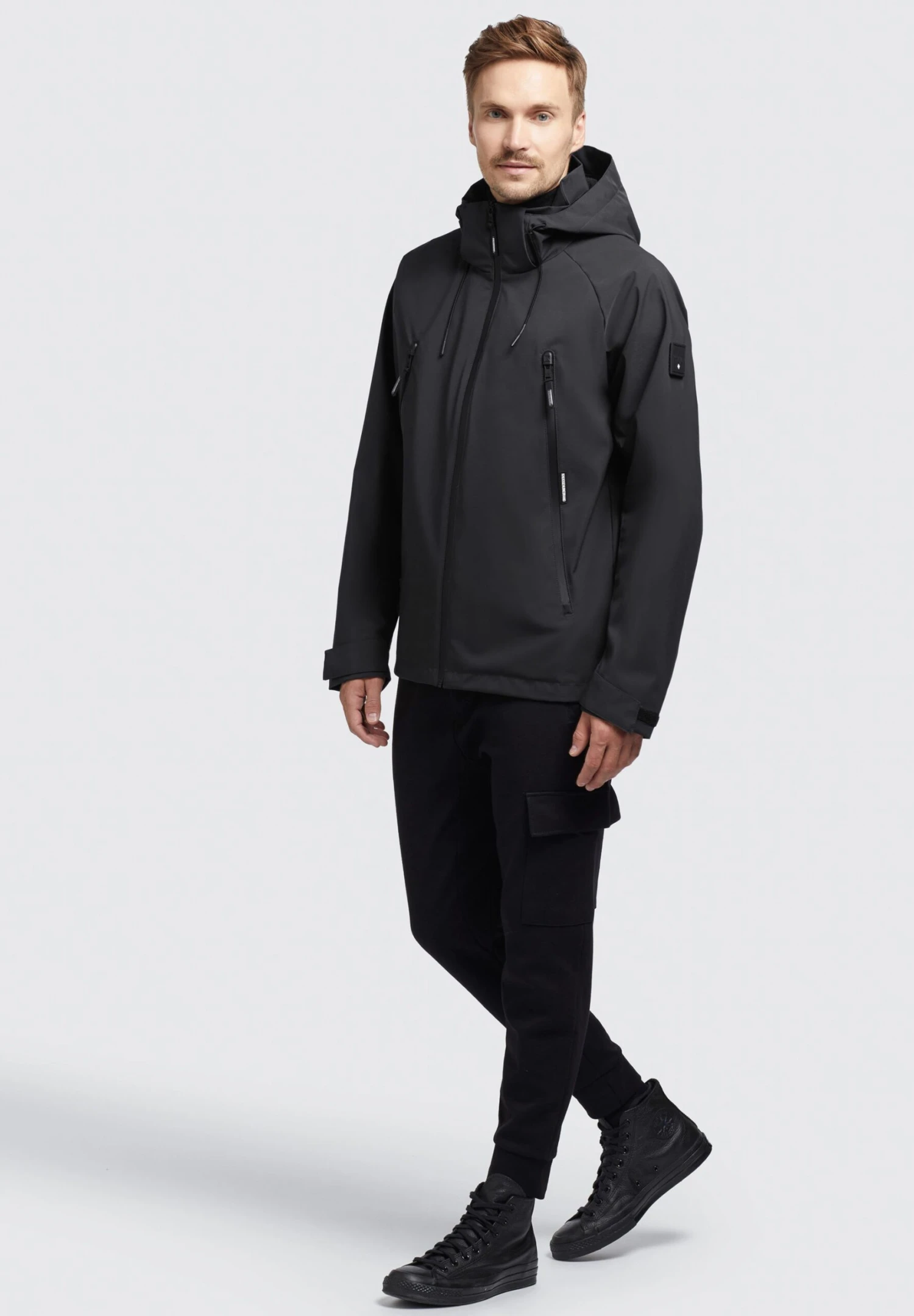 Khujo Adam - Impermeable - Schwarz 9 Khujo Adam - Impermeable - Schwarz - Imagen 7