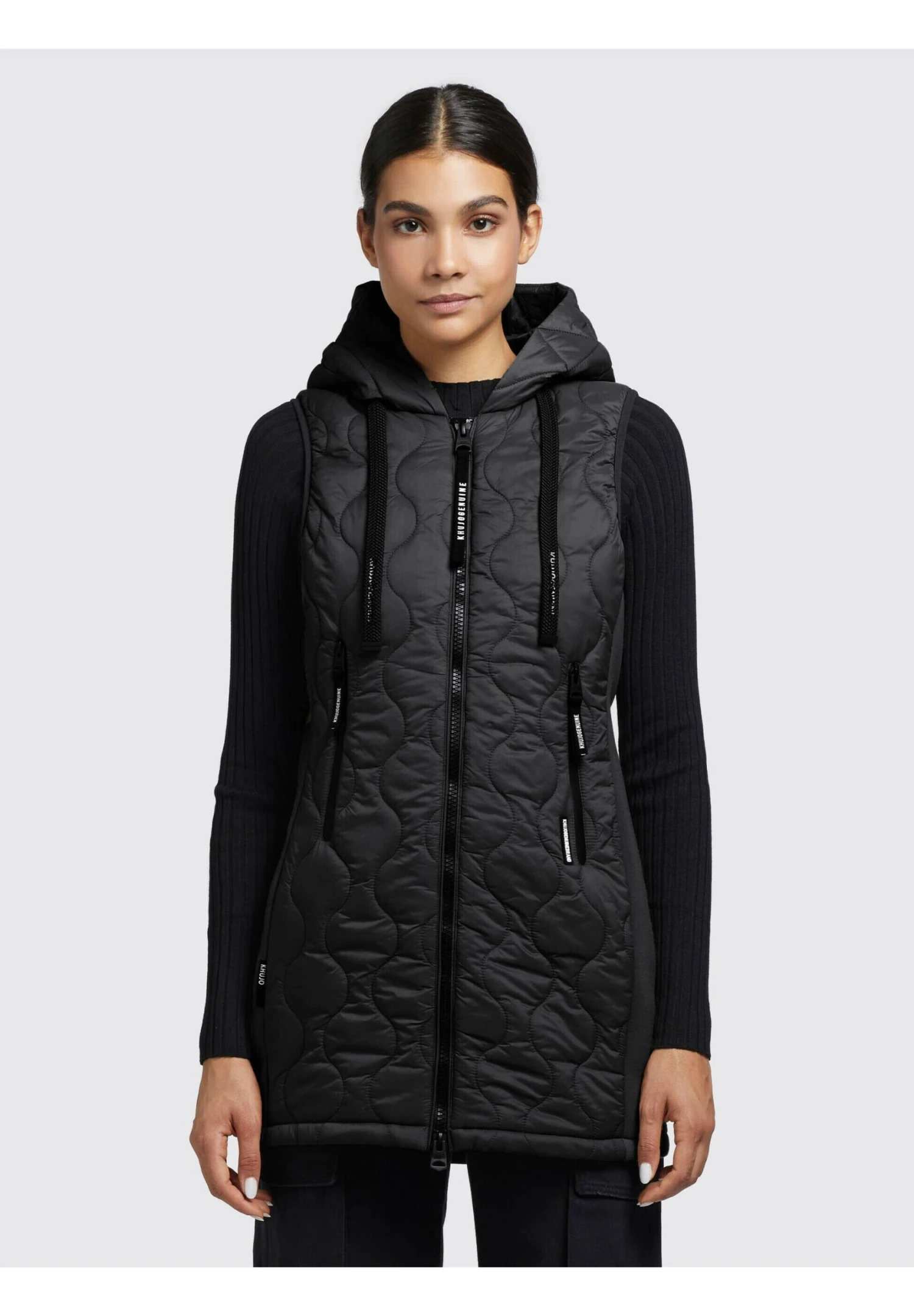 Khujo Malin - Chaleco - Schwarz