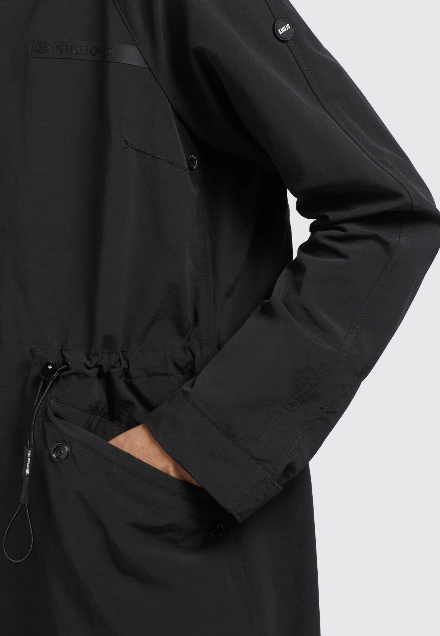 Khujo Marnia - Impermeable - Schwarz 8 Khujo Marnia - Impermeable - Schwarz - Imagen 6