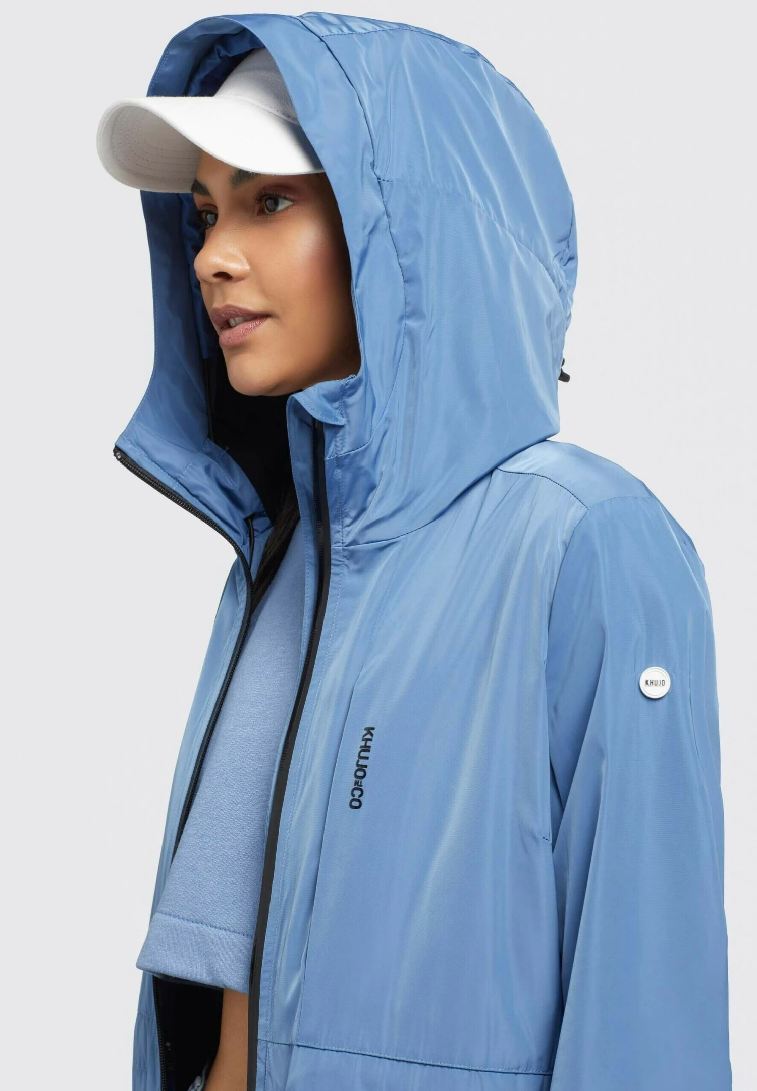 Khujo Mantel Ging - Abrigo Corto - Blau 8 Khujo Mantel Ging - Abrigo Corto - Blau - Imagen 6