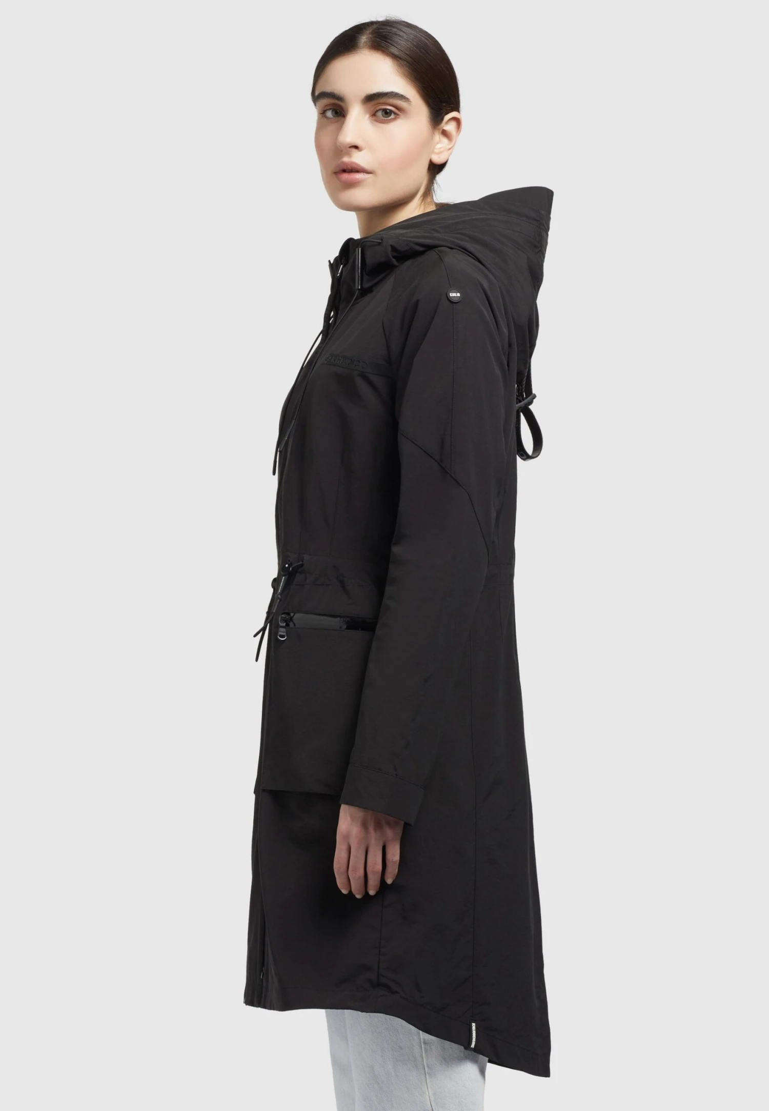 Khujo Levane - Impermeable - Schwarz 6 Khujo Levane - Impermeable - Schwarz - Imagen 4