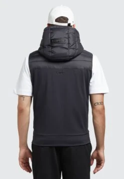 Khujo Wemo Matt - Chaleco - Schwarz -Tienda Ropa Moderna 9dde97b0b1c648379a10e59cf958381e