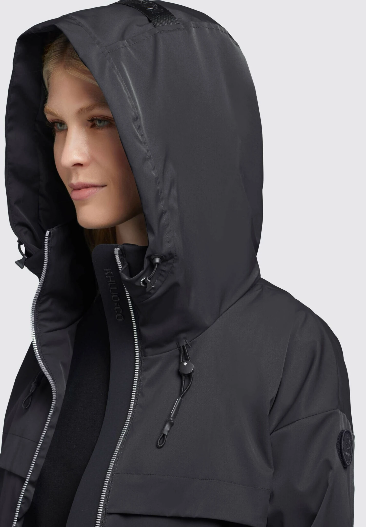 Khujo Blair2 - Chaqueta Fina - Schwarz 8 Khujo Blair2 - Chaqueta Fina - Schwarz - Imagen 6