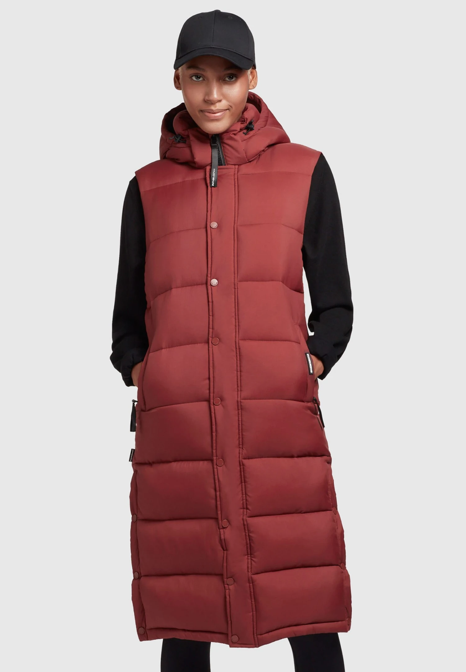 Khujo Magneta Matt - Chaleco - Rostrot 3 Khujo Magneta Matt - Chaleco - Rostrot