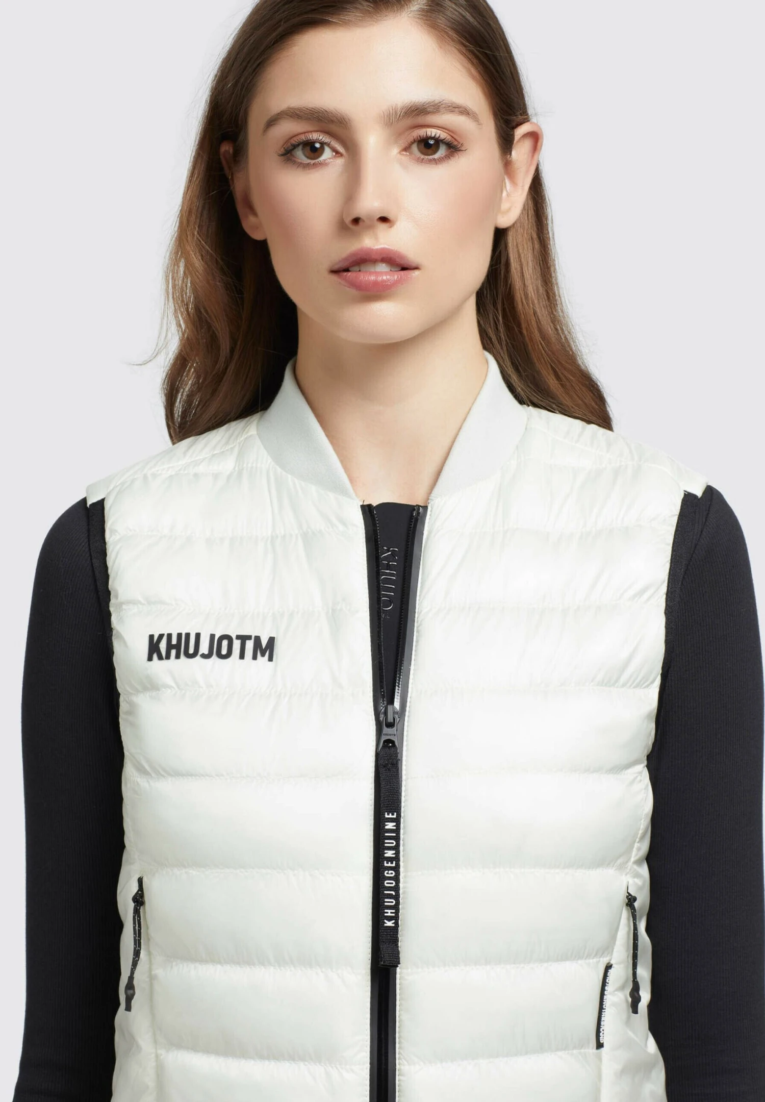 Khujo Stacy- Chaleco - Weiß 8 Khujo Stacy- Chaleco - Weiß - Imagen 6