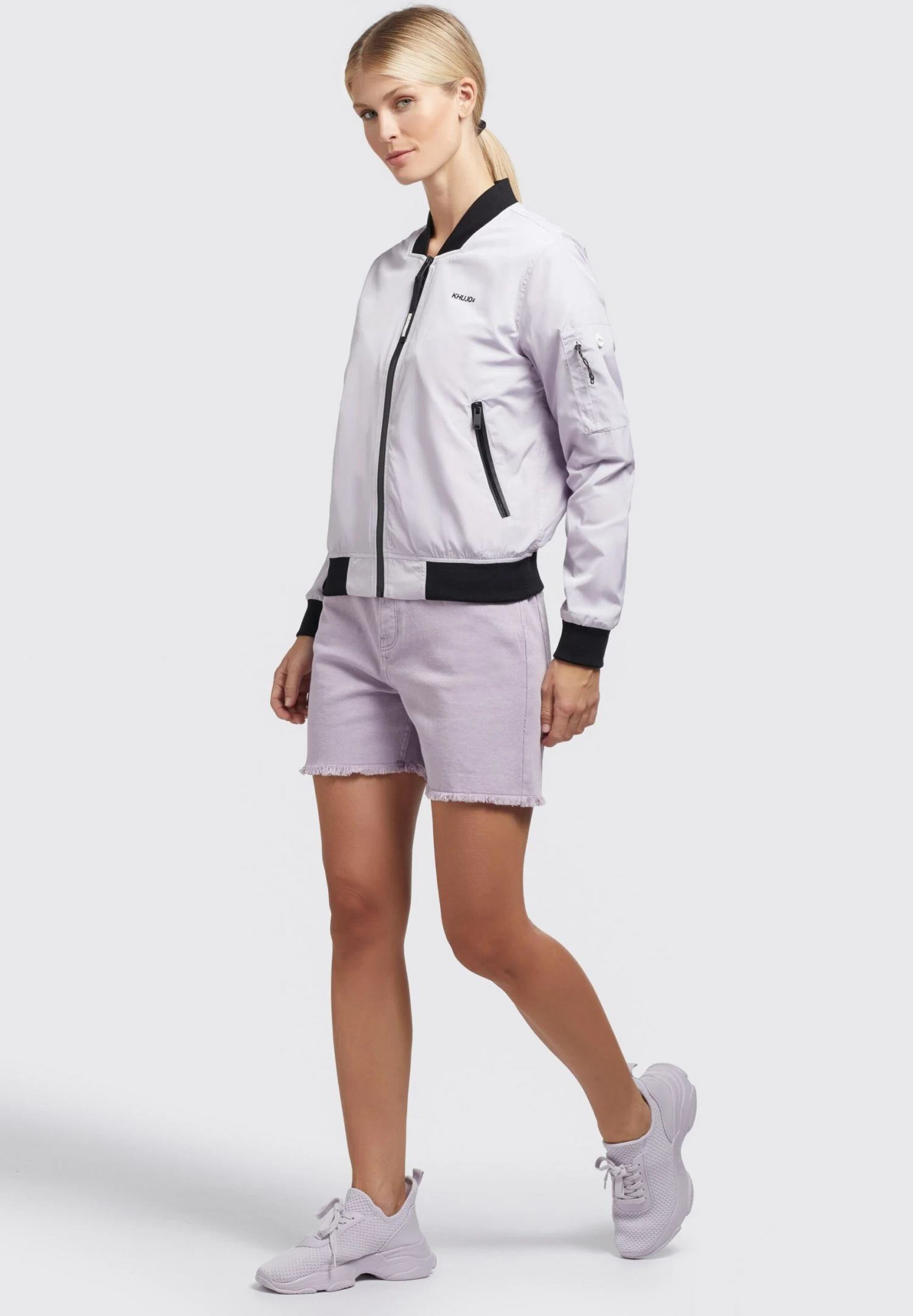 Khujo Stence2 - Chaquetas Bomber - Flieder Hell 6 Khujo Stence2 - Chaquetas Bomber - Flieder Hell - Imagen 4