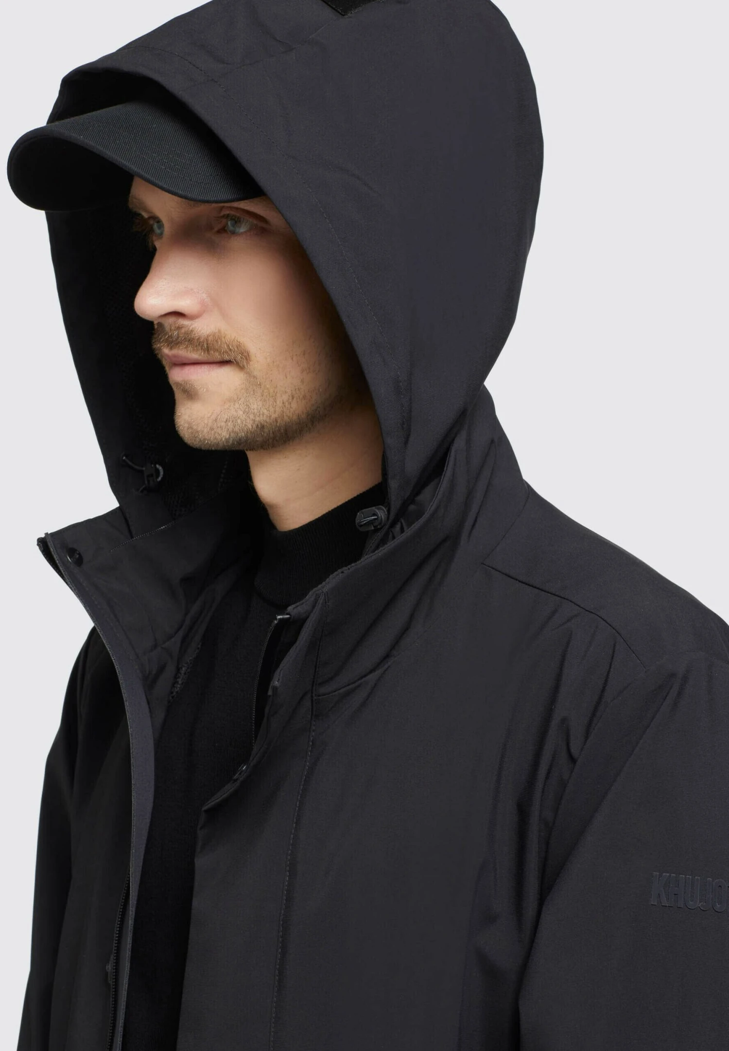 Khujo York - Impermeable - Schwarz 6 Khujo York - Impermeable - Schwarz - Imagen 4