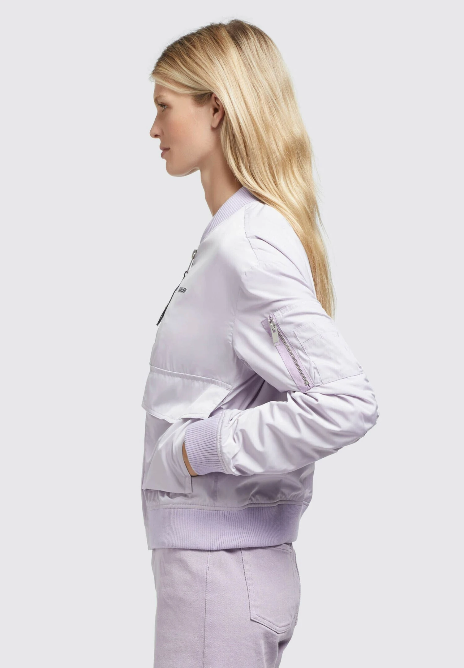 Khujo Nova - Chaquetas Bomber - Flieder Hell 7 Khujo Nova - Chaquetas Bomber - Flieder Hell - Imagen 5