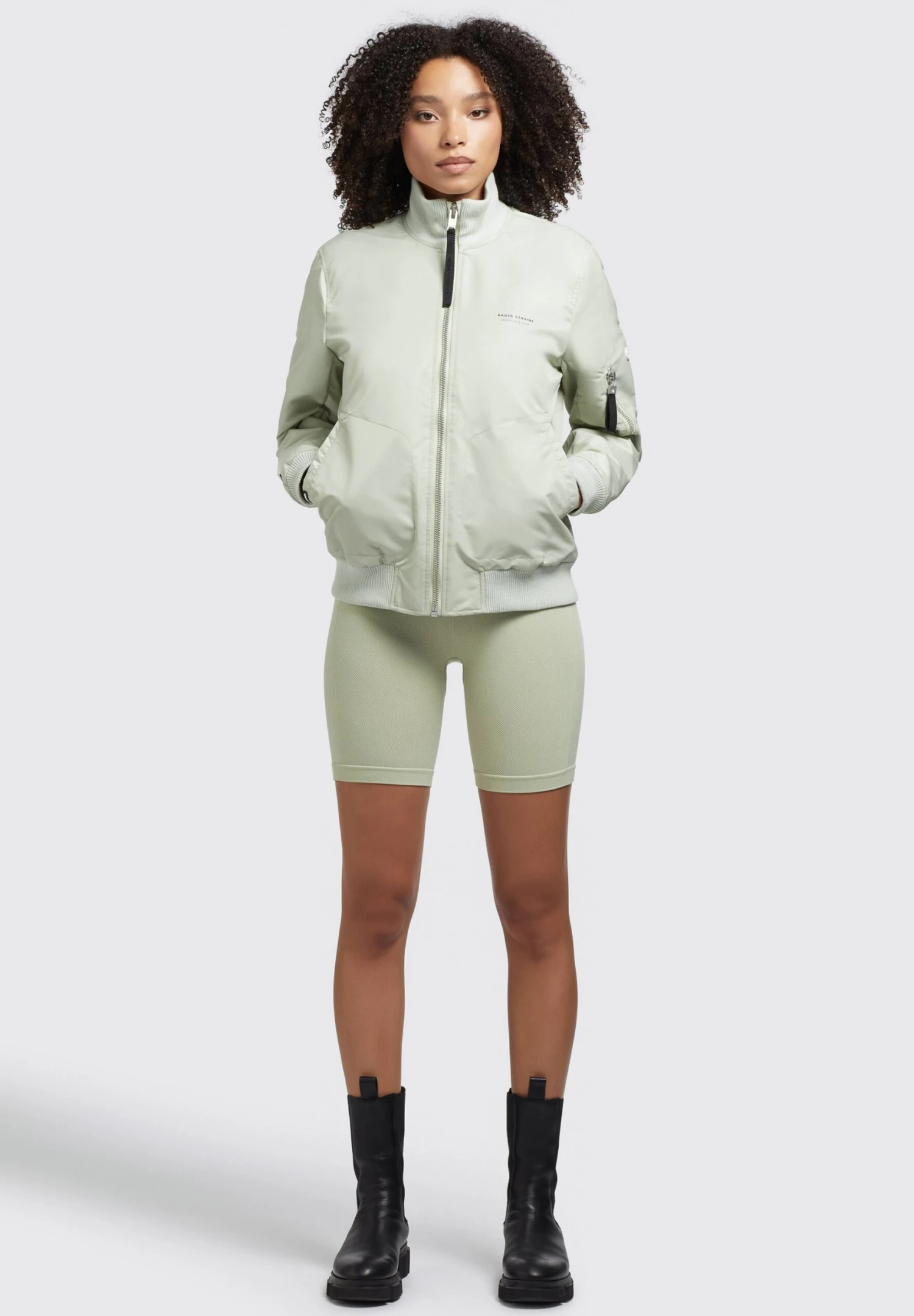 Khujo Lova - Chaqueta De Entretiempo - Blassgrün 4 Khujo Lova - Chaqueta De Entretiempo - Blassgrün - Imagen 2