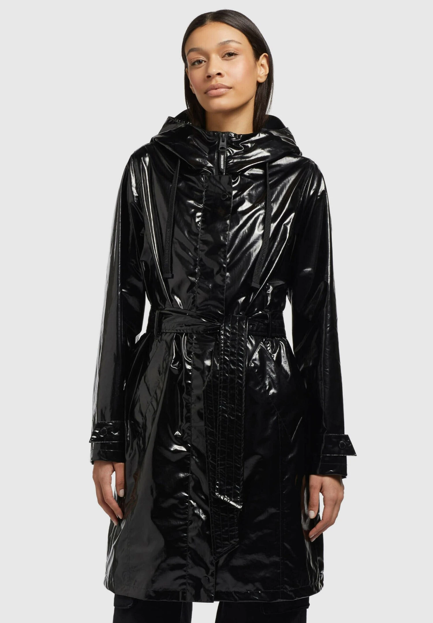 Khujo Alecia - Gabardina - Schwarz 3 Khujo Alecia - Gabardina - Schwarz