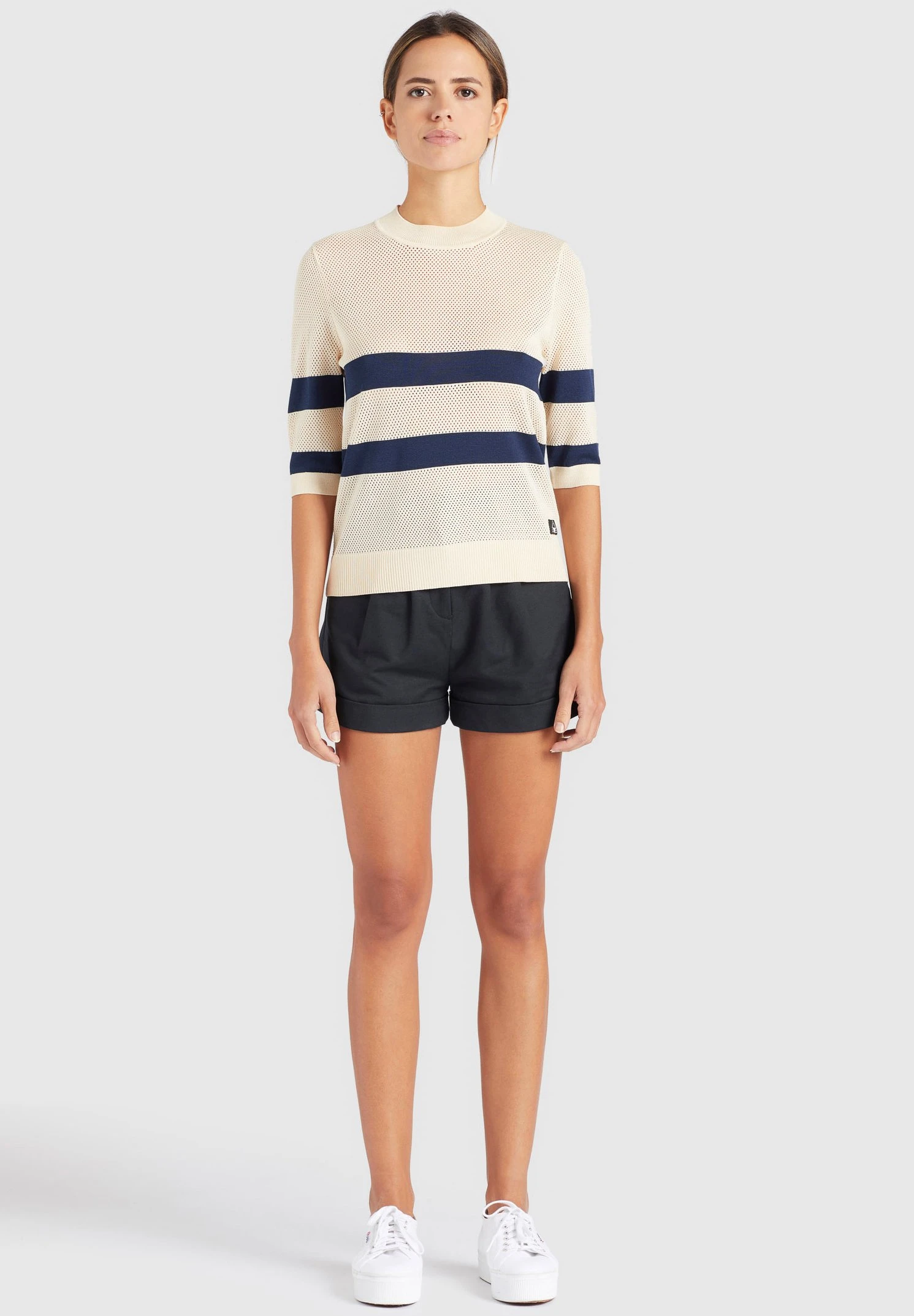 Khujo Chumane - Camiseta Estampada - Sand/Dark Blue 3 Khujo Chumane - Camiseta Estampada - Sand/Dark Blue