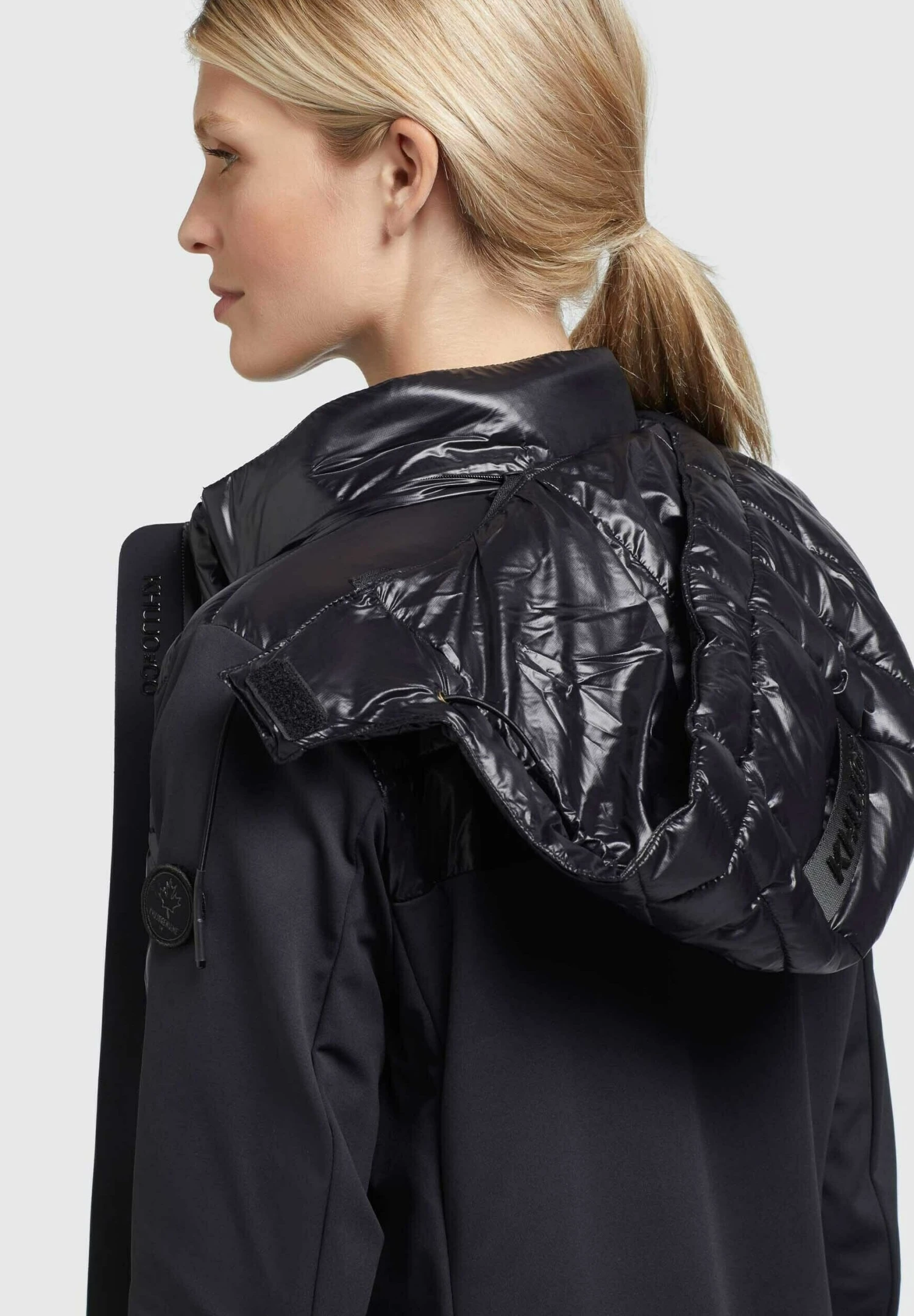 Khujo Ruth Shiny - Abrigo De Invierno - Schwarz 7 Khujo Ruth Shiny - Abrigo De Invierno - Schwarz - Imagen 5