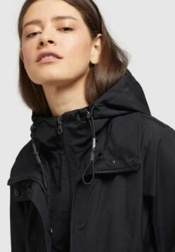 Khujo Felina - Impermeable - Schwarz 17 Khujo Felina - Impermeable - Schwarz -Tienda Ropa Moderna b2b4387c4f514b72b5c9e9ca7695741e