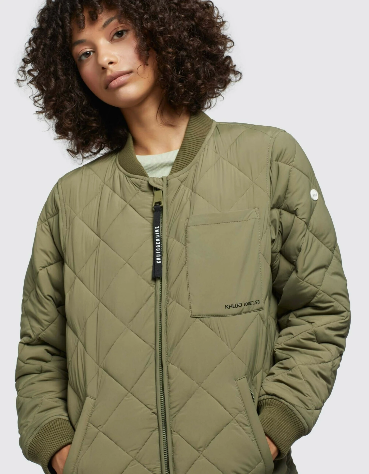 Khujo Mary - Abrigo De Invierno - Olivgrün 6 Khujo Mary - Abrigo De Invierno - Olivgrün - Imagen 4