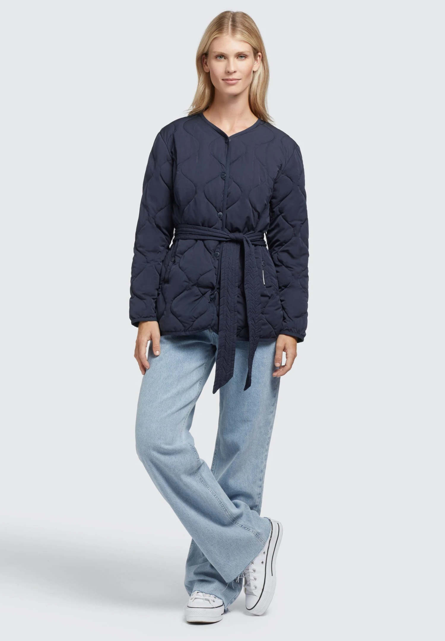 Khujo Yuna - Chaqueta De Entretiempo - Dunkelblau 4 Khujo Yuna - Chaqueta De Entretiempo - Dunkelblau - Imagen 2