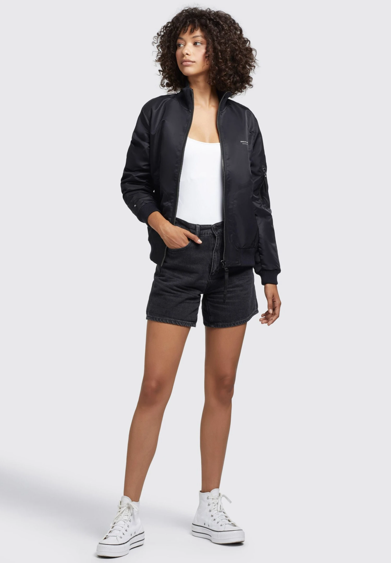 Khujo Lova - Chaqueta De Entretiempo - Schwarz 7 Khujo Lova - Chaqueta De Entretiempo - Schwarz - Imagen 5