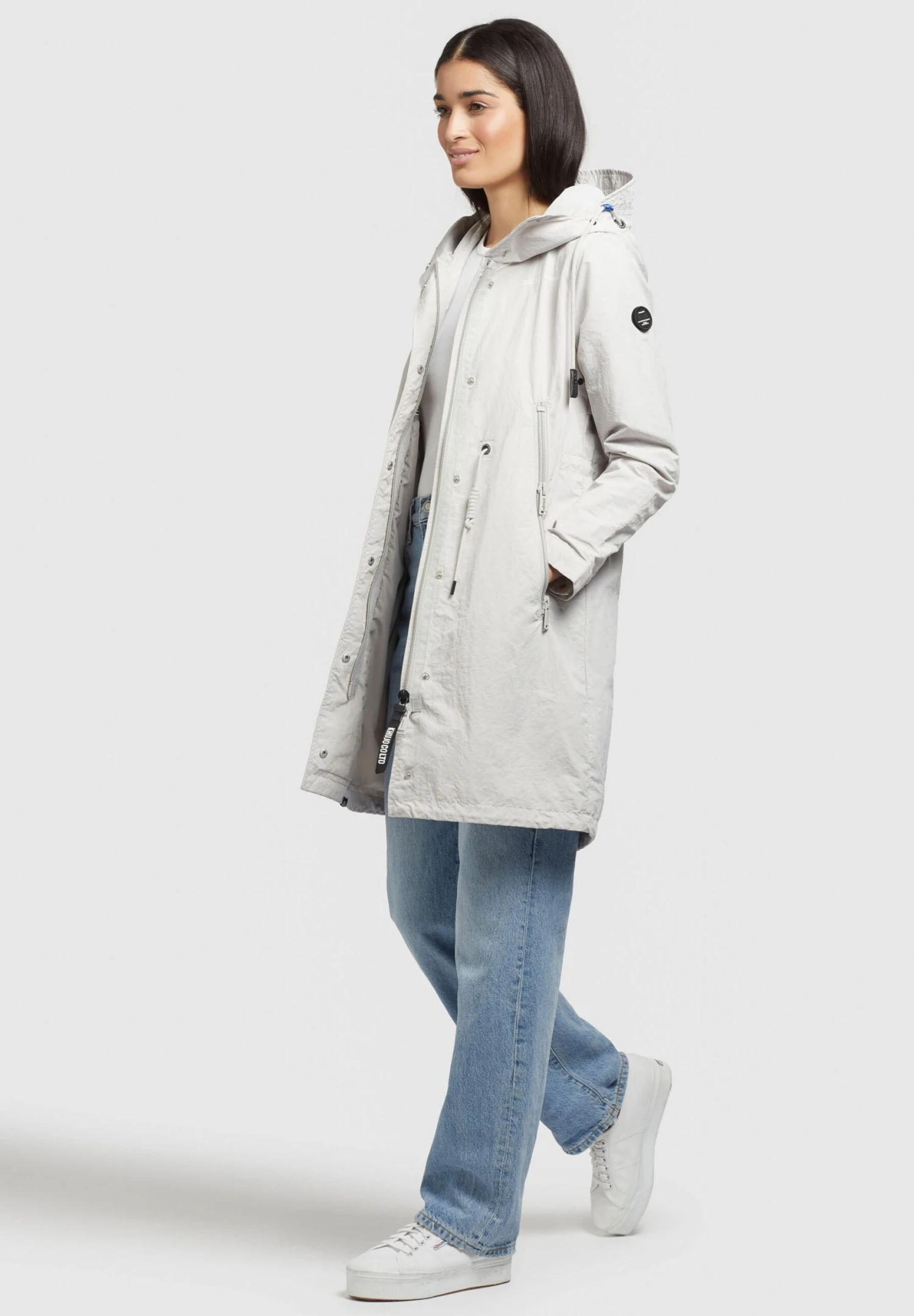 Khujo Adda - Parka - Hellgrau 8 Khujo Adda - Parka - Hellgrau - Imagen 6